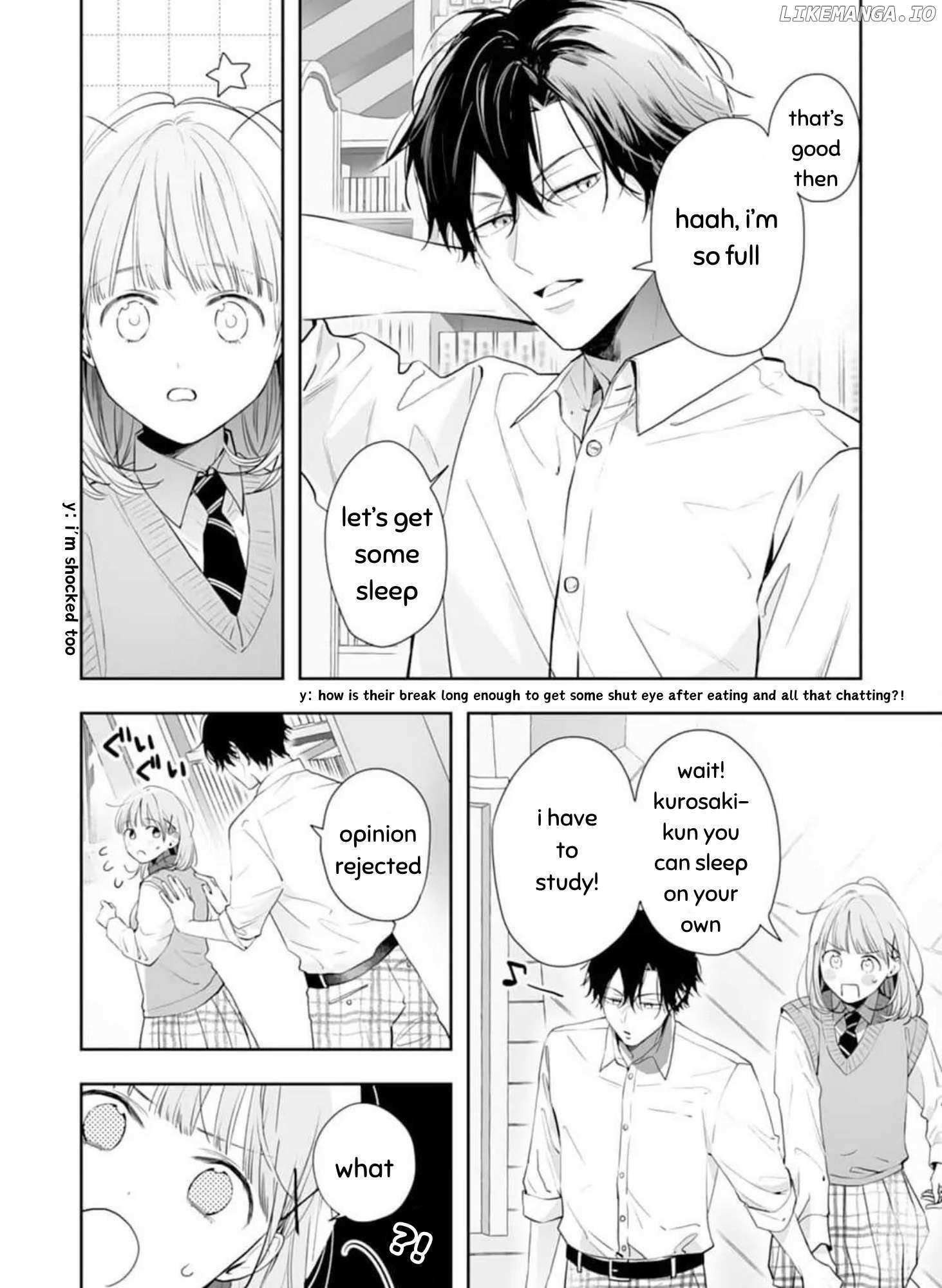 Kurosaki-Kun Wa Dokusen Shitagaru - Hajimete No Koi Wa Ama Sugite - Chapter 8.3