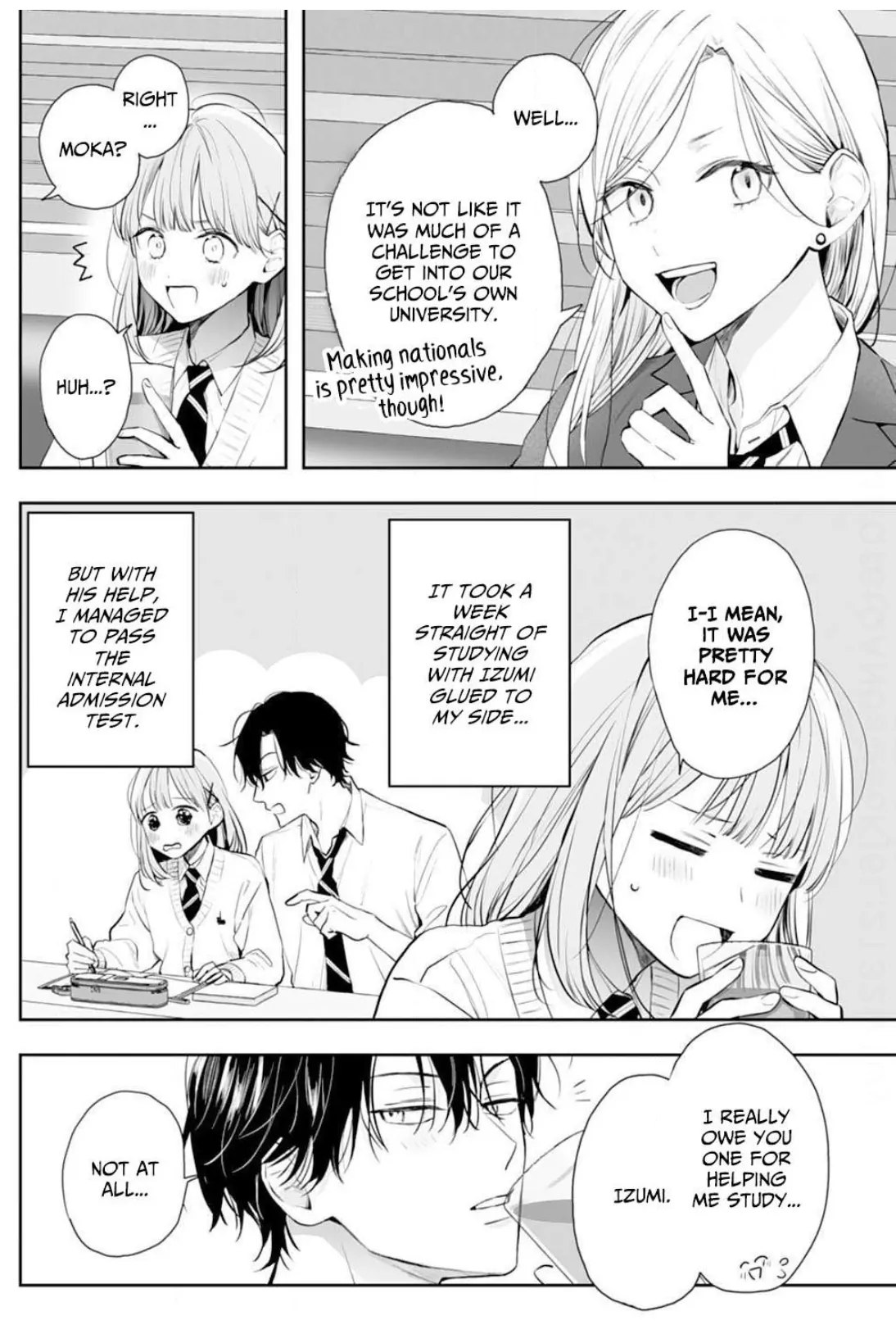 Kurosaki-Kun Wa Dokusen Shitagaru - Hajimete No Koi Wa Ama Sugite - Chapter 19