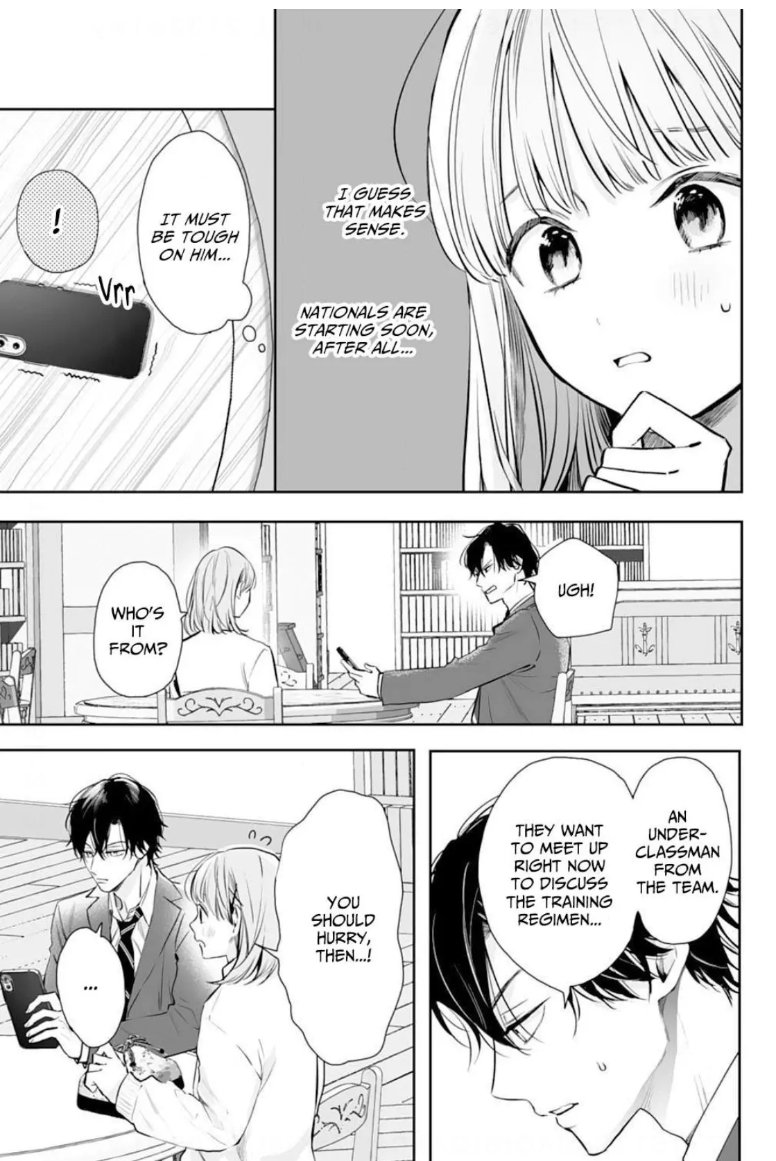 Kurosaki-Kun Wa Dokusen Shitagaru - Hajimete No Koi Wa Ama Sugite - Chapter 19