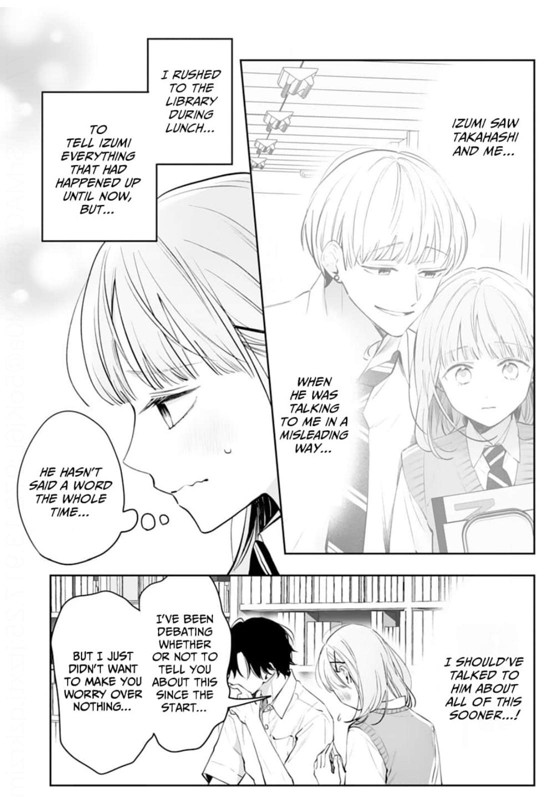 Kurosaki-Kun Wa Dokusen Shitagaru - Hajimete No Koi Wa Ama Sugite - Chapter 14