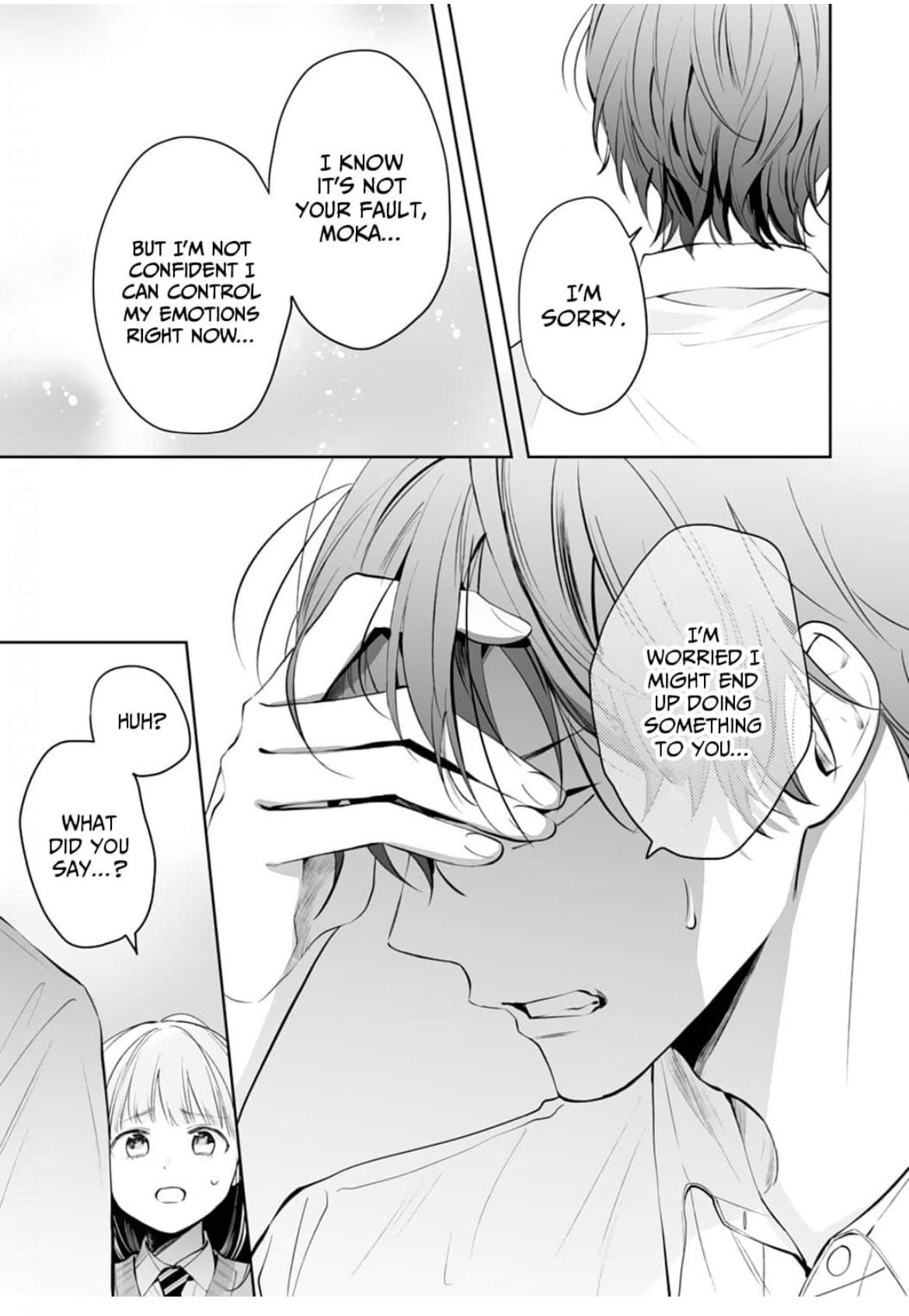 Kurosaki-Kun Wa Dokusen Shitagaru - Hajimete No Koi Wa Ama Sugite - Chapter 14