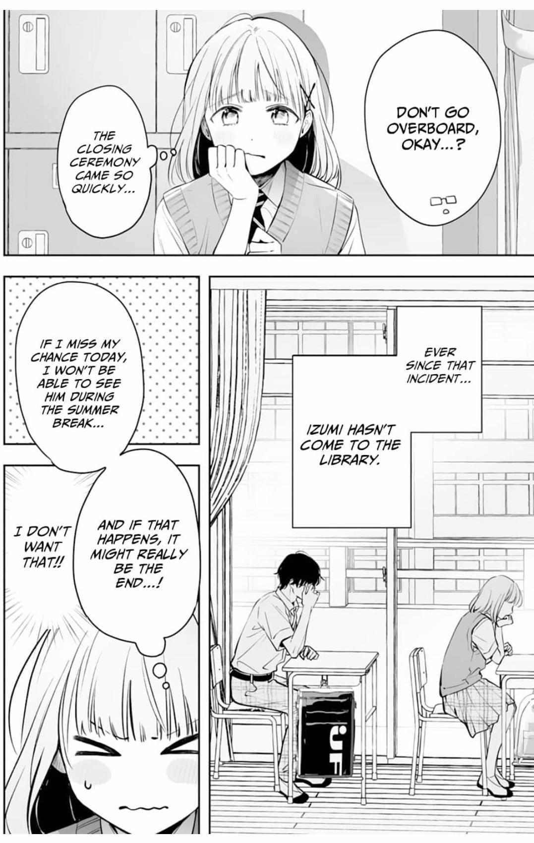 Kurosaki-Kun Wa Dokusen Shitagaru - Hajimete No Koi Wa Ama Sugite - Chapter 14