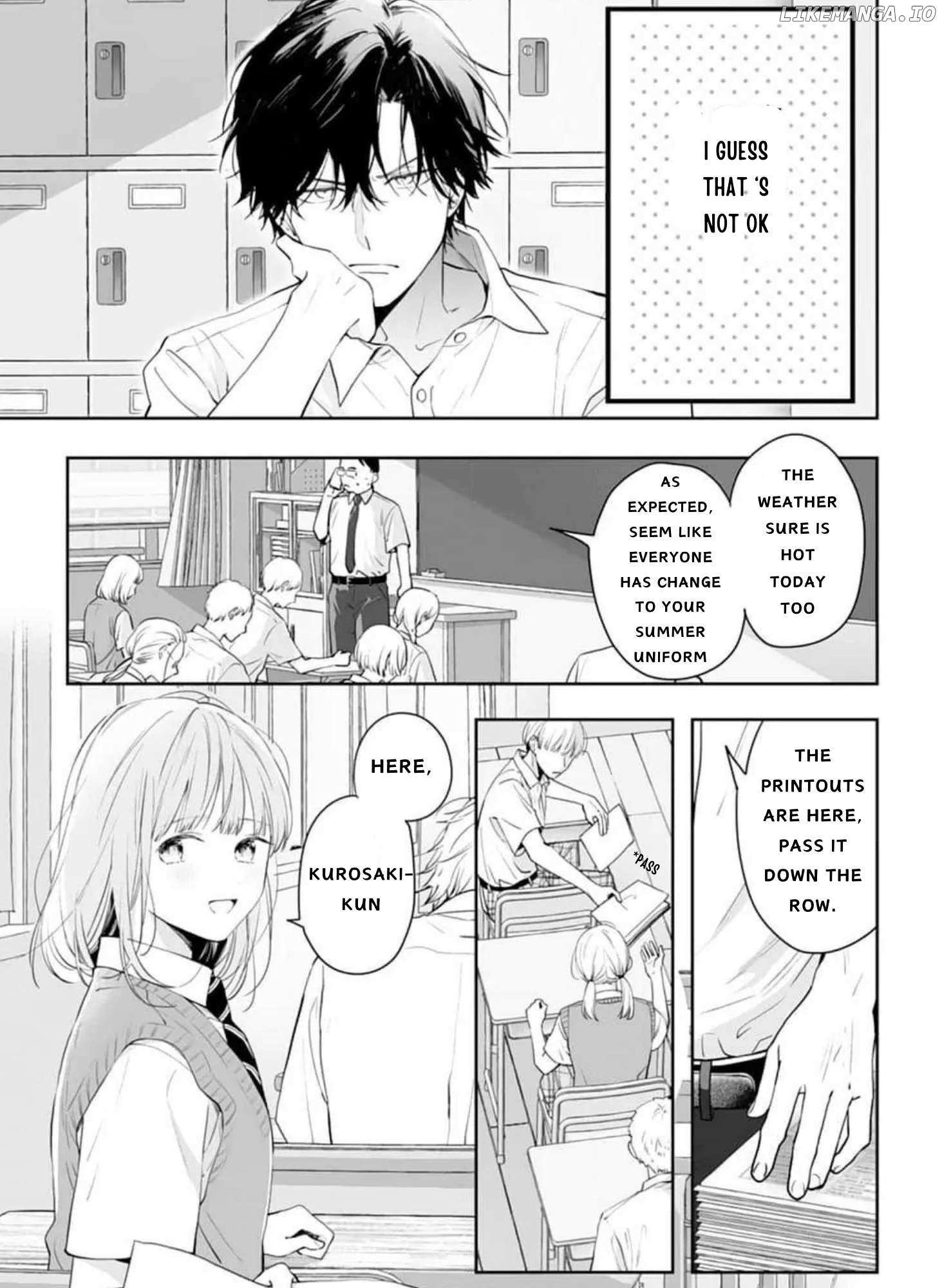 Kurosaki-Kun Wa Dokusen Shitagaru - Hajimete No Koi Wa Ama Sugite - Chapter 9.1