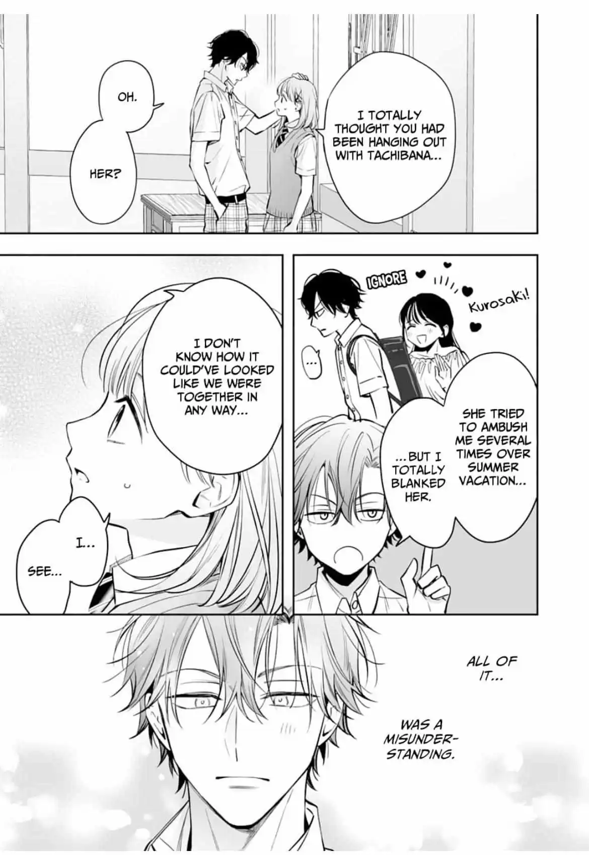 Kurosaki-Kun Wa Dokusen Shitagaru - Hajimete No Koi Wa Ama Sugite - Chapter 16