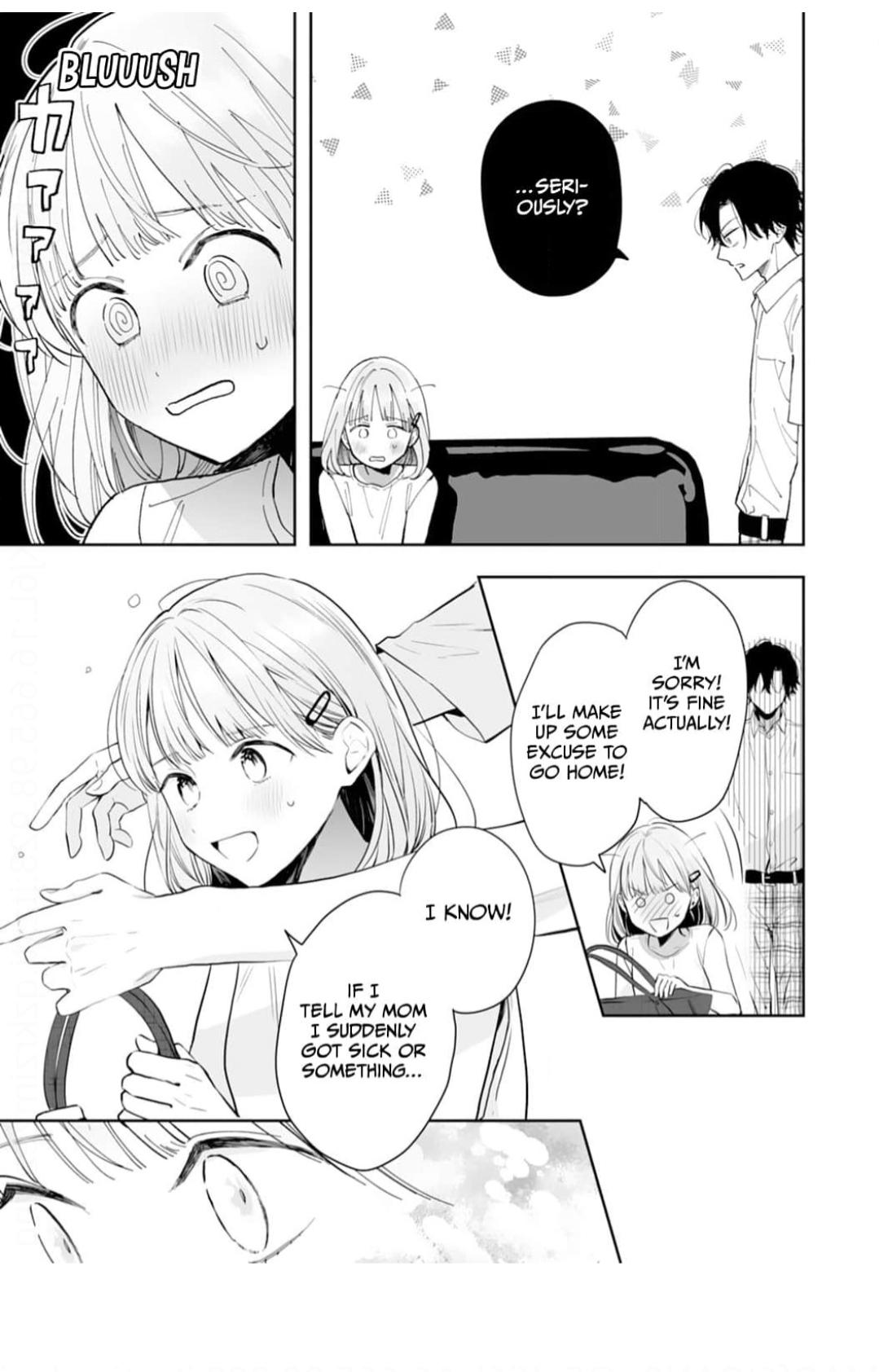 Kurosaki-Kun Wa Dokusen Shitagaru - Hajimete No Koi Wa Ama Sugite - Chapter 10