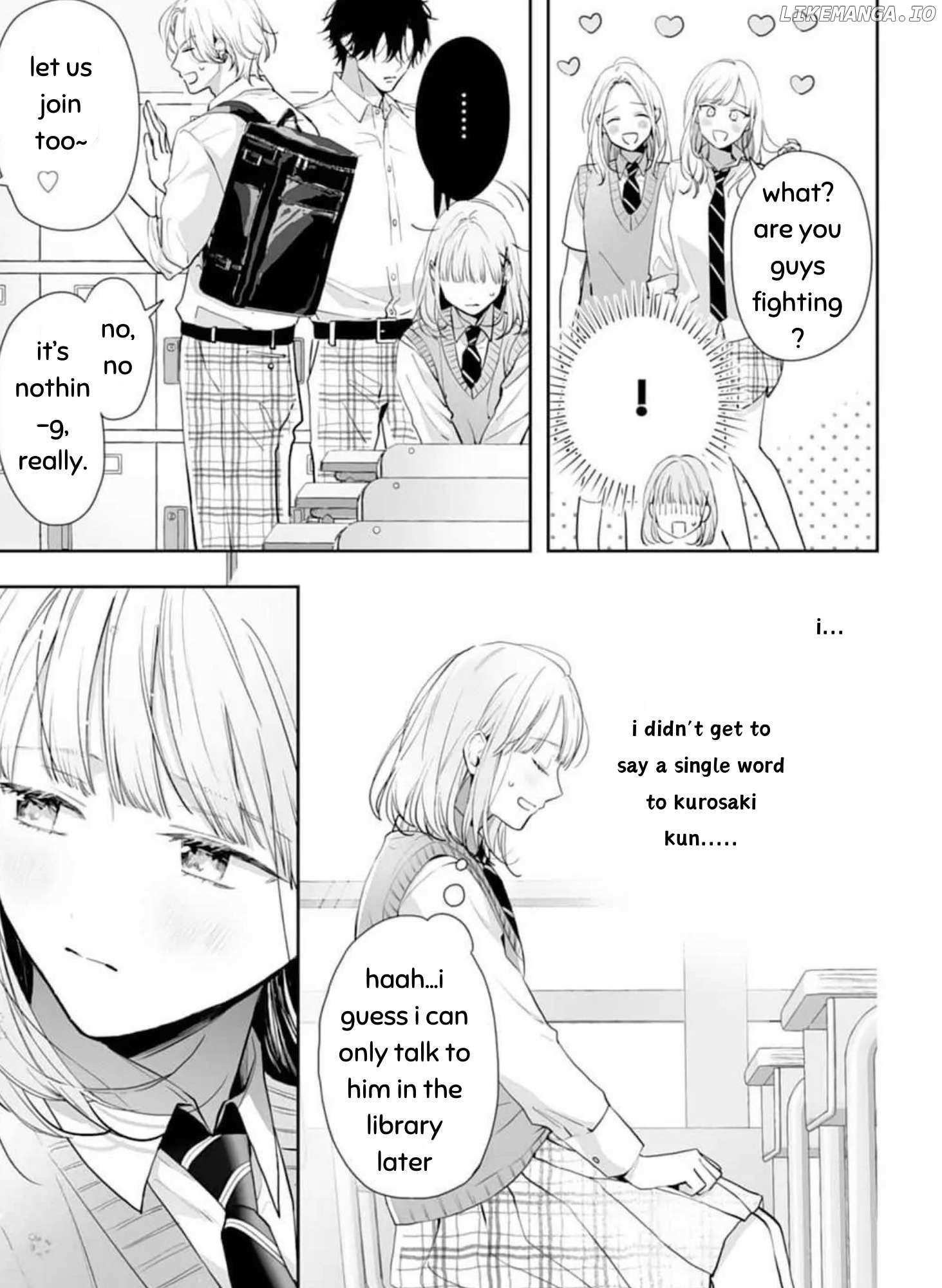 Kurosaki-Kun Wa Dokusen Shitagaru - Hajimete No Koi Wa Ama Sugite - Chapter 8.2