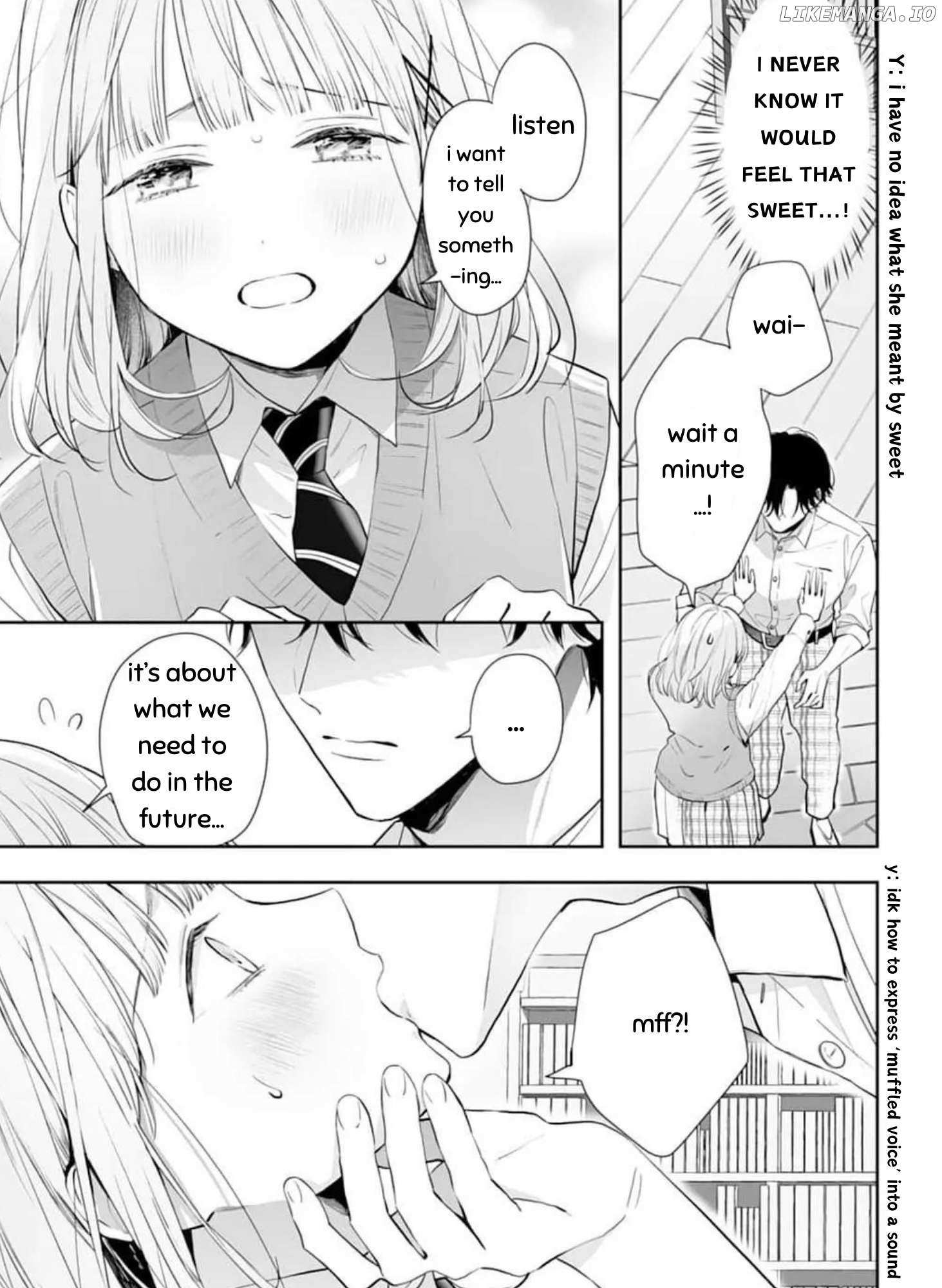 Kurosaki-Kun Wa Dokusen Shitagaru - Hajimete No Koi Wa Ama Sugite - Chapter 8.2