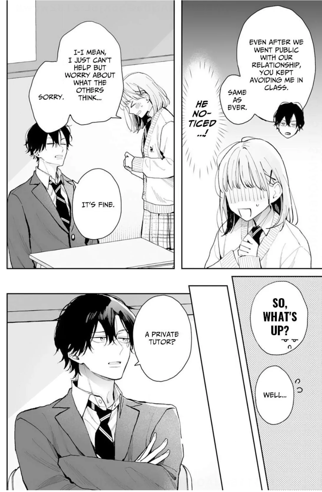 Kurosaki-Kun Wa Dokusen Shitagaru - Hajimete No Koi Wa Ama Sugite - Chapter 20