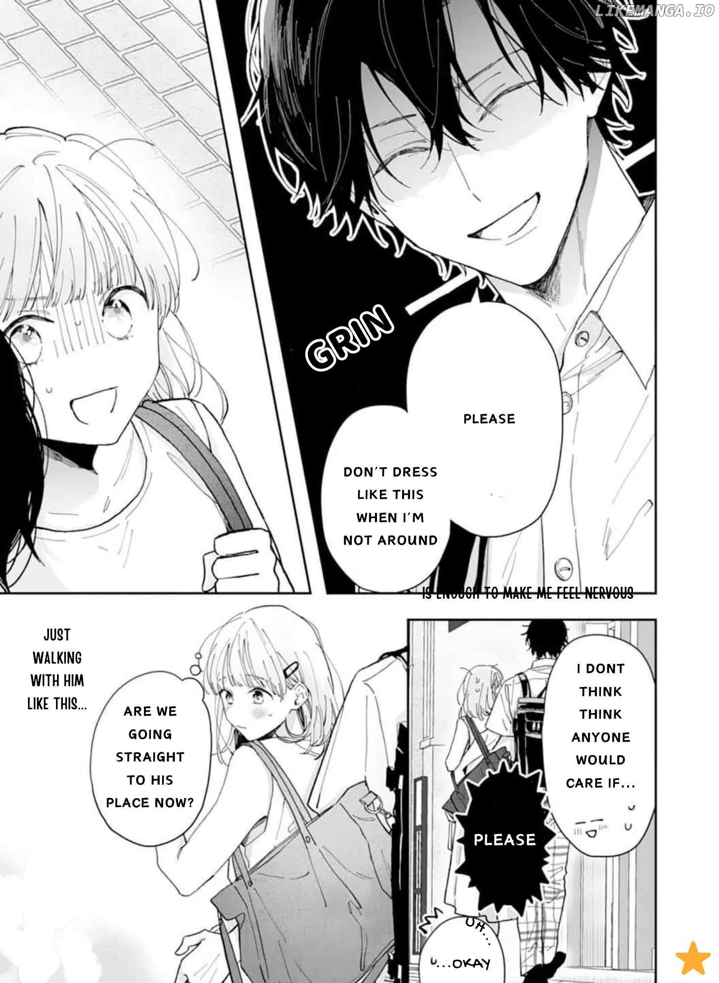 Kurosaki-Kun Wa Dokusen Shitagaru - Hajimete No Koi Wa Ama Sugite - Chapter 10.2