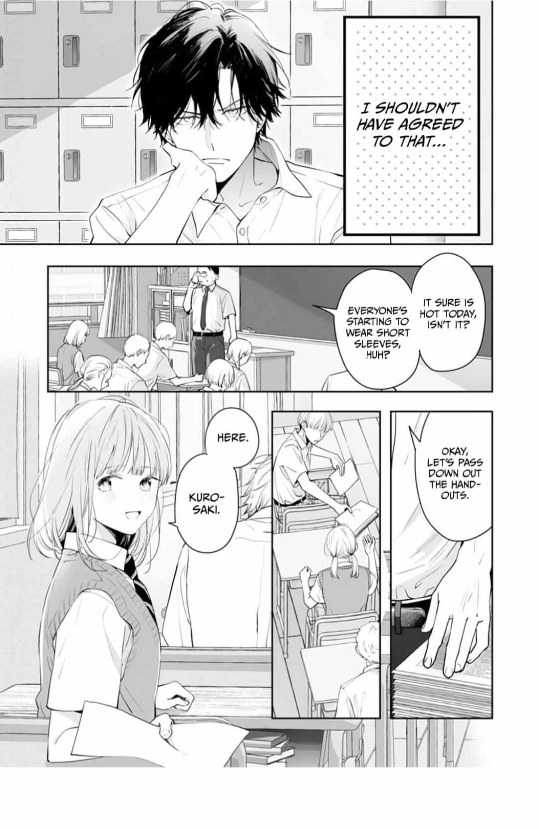 Kurosaki-Kun Wa Dokusen Shitagaru - Hajimete No Koi Wa Ama Sugite - Chapter 9