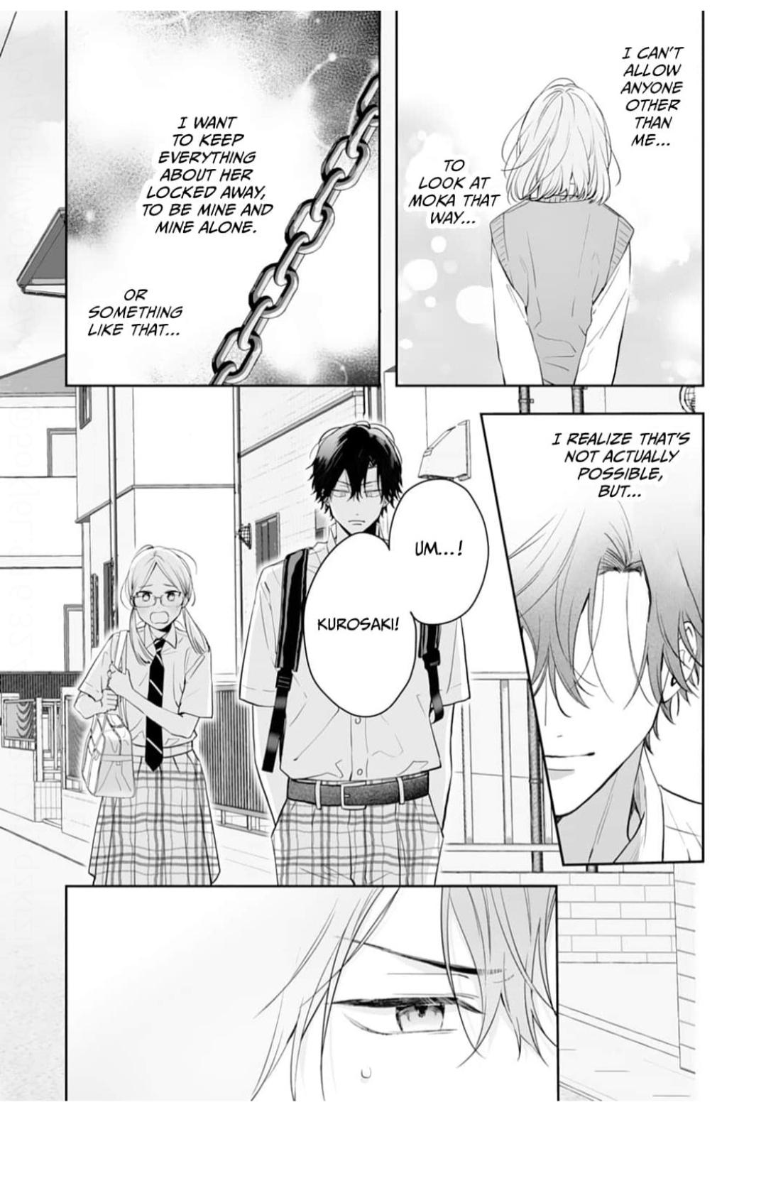 Kurosaki-Kun Wa Dokusen Shitagaru - Hajimete No Koi Wa Ama Sugite - Chapter 9