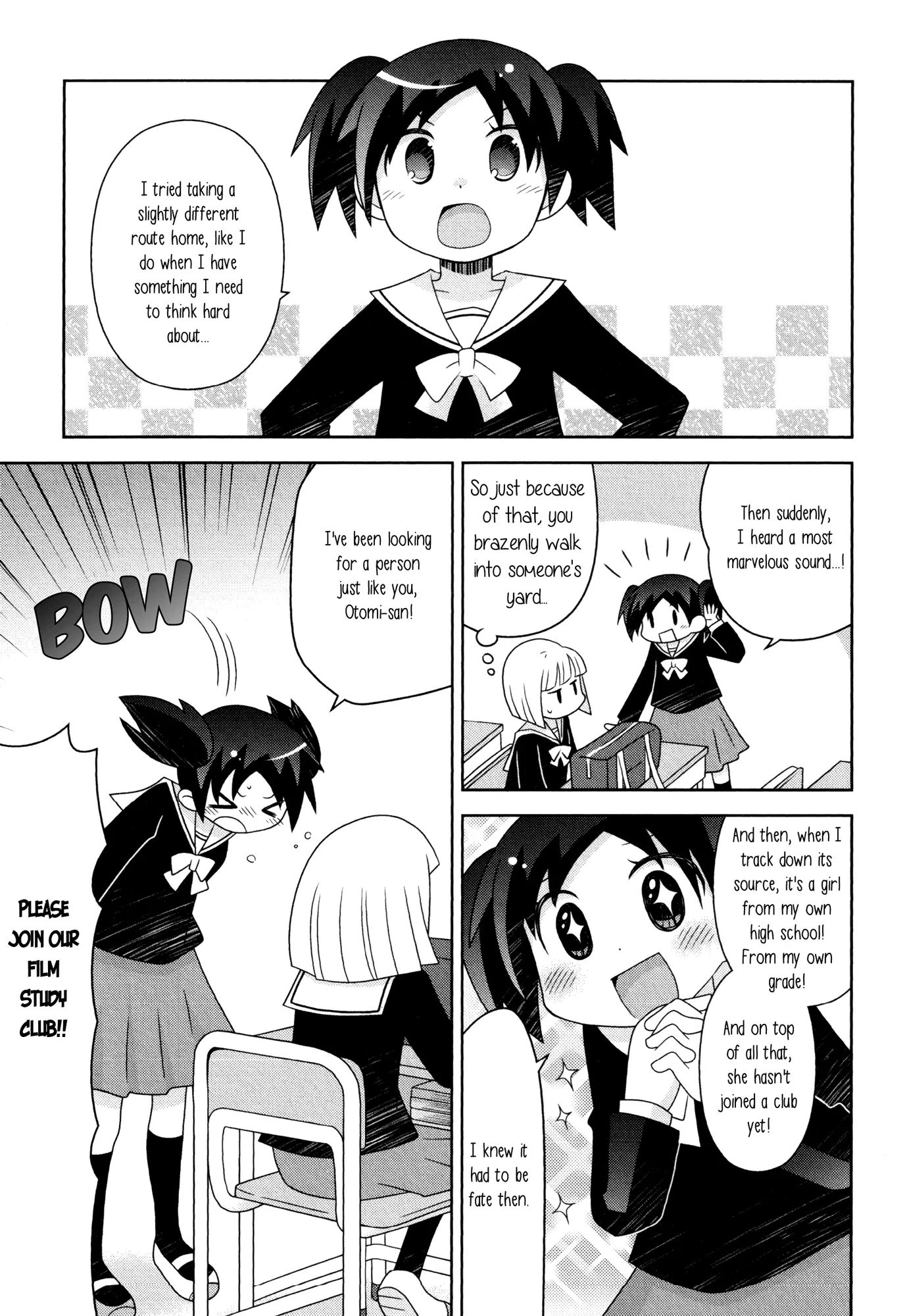 Houkago! (Anthology) - Vol.1  Chapter: Fingertip Skip (Fukasaku Emi)