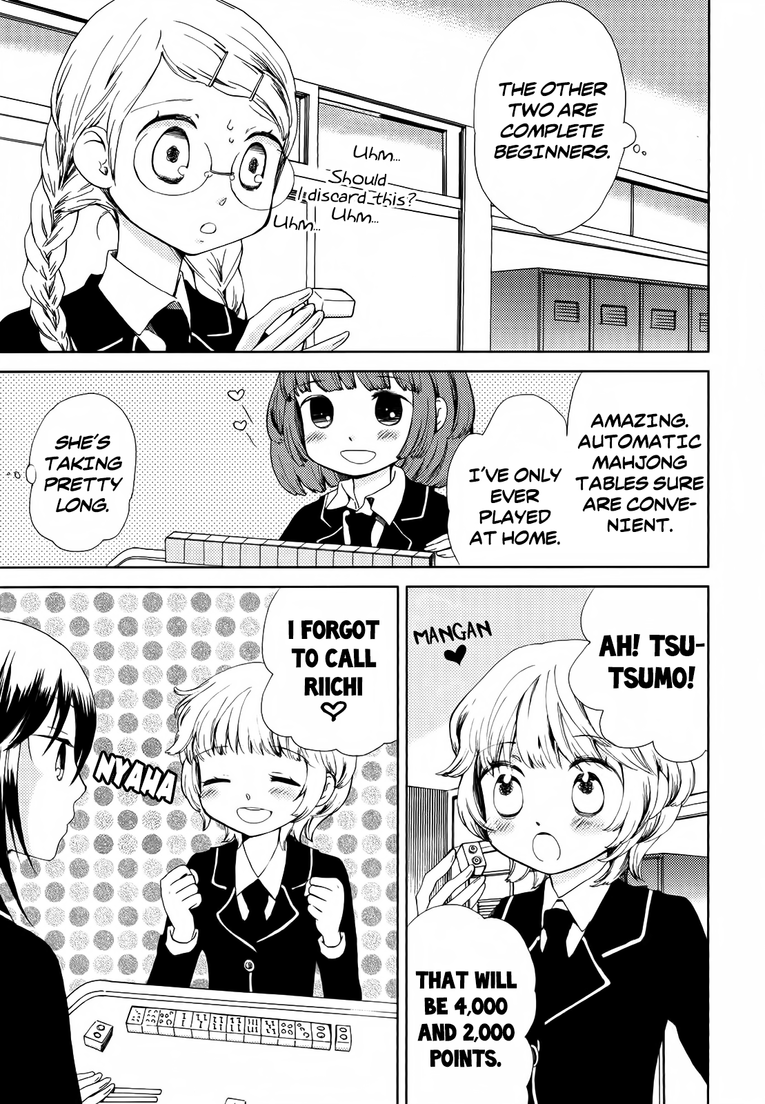 Houkago! (Anthology) - Vol.1 Chapter 2: The All Girls’ Mahjong Club Is Doing Club Activities!