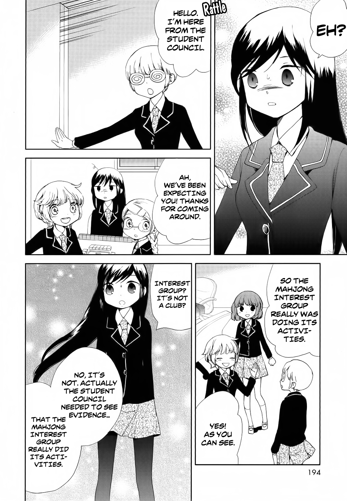 Houkago! (Anthology) - Vol.1 Chapter 2: The All Girls’ Mahjong Club Is Doing Club Activities!