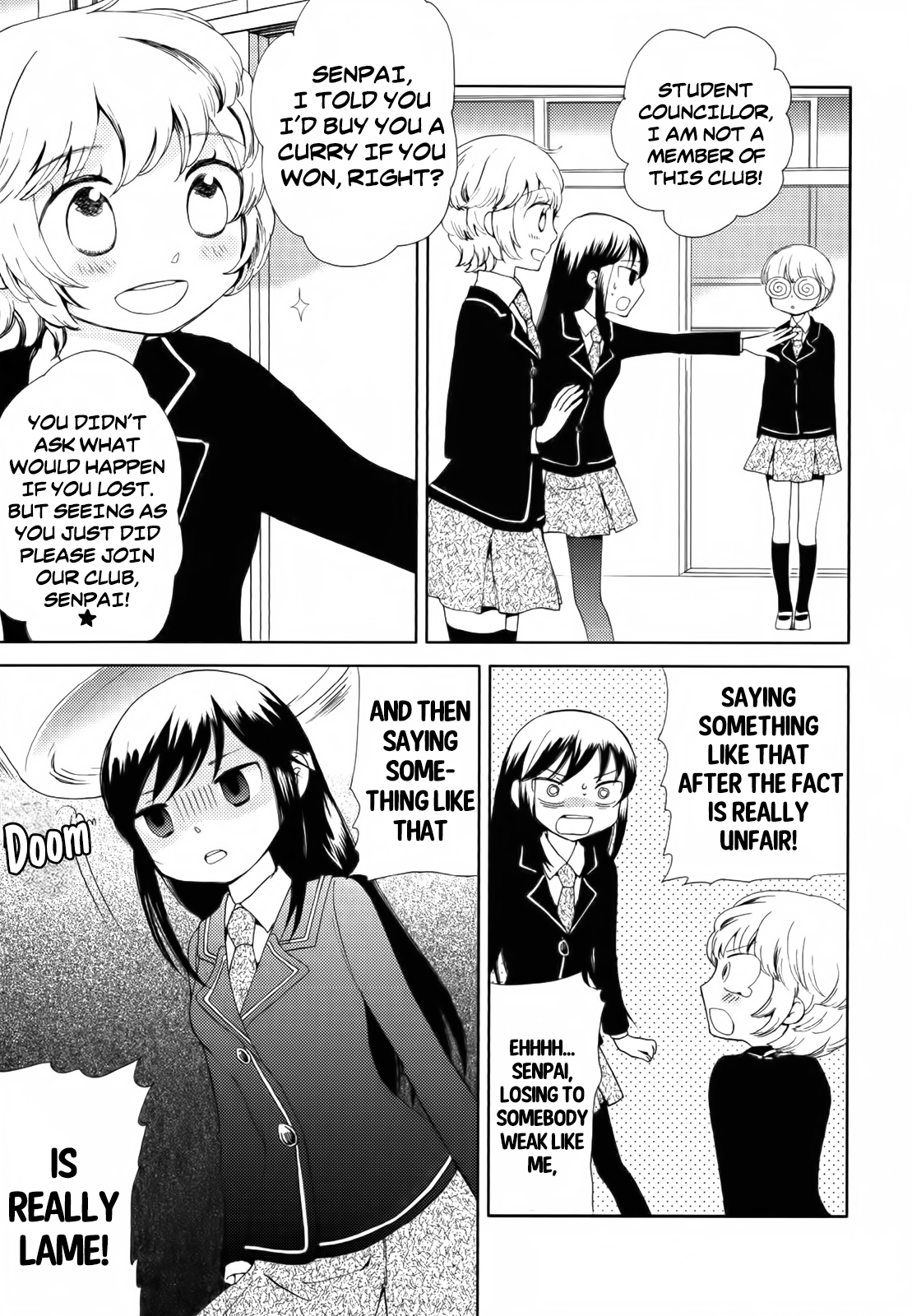 Houkago! (Anthology) - Vol.1 Chapter 2: The All Girls’ Mahjong Club Is Doing Club Activities!