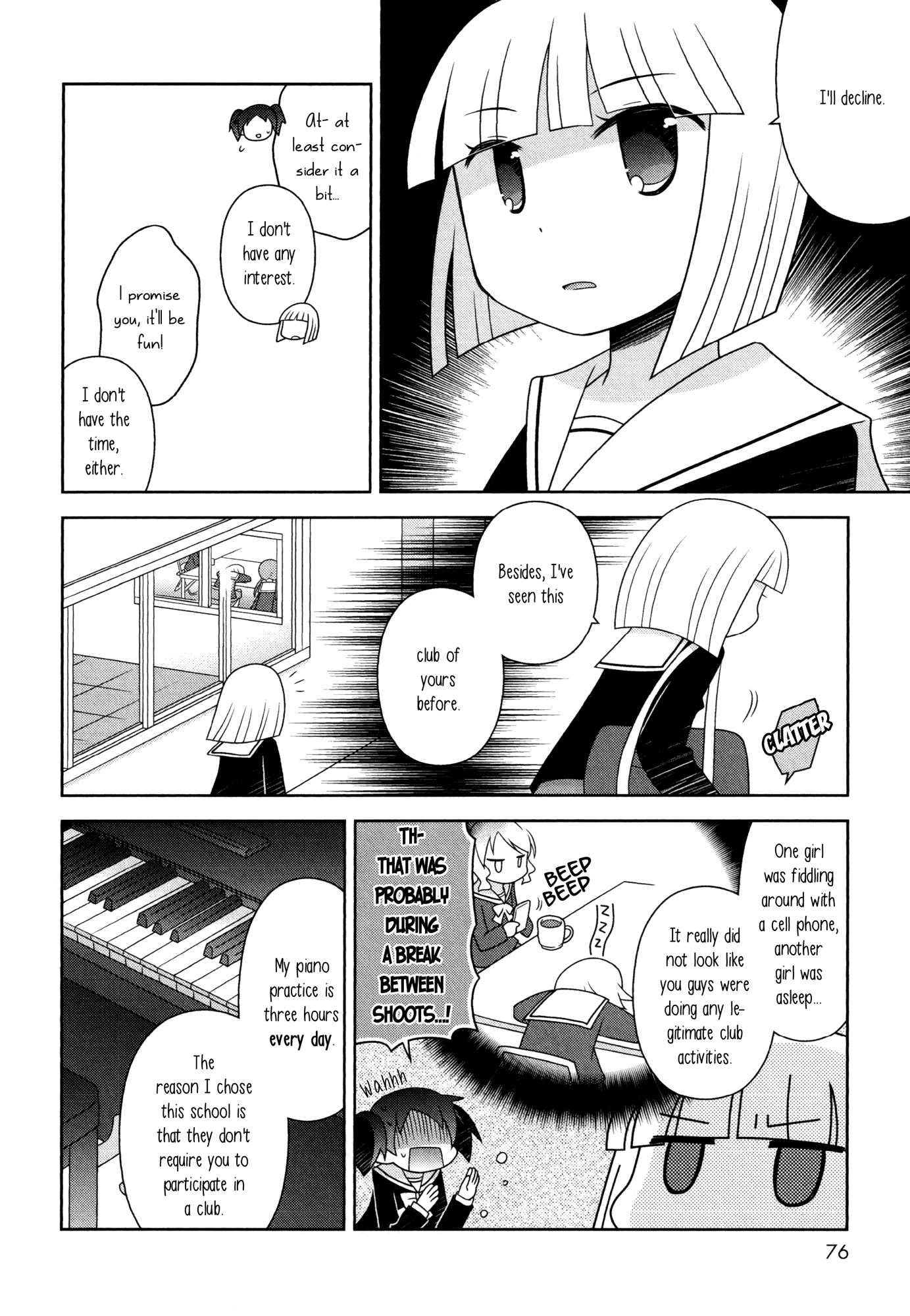 Houkago! (Anthology) - Vol.1 Chapter 7: Fingertip Skip