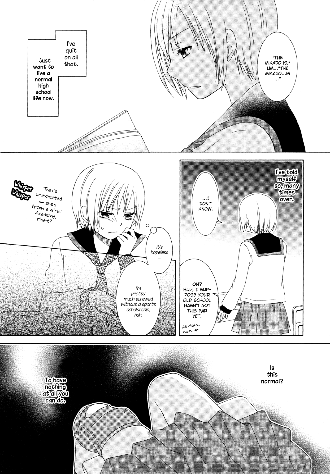 Houkago! (Anthology) - Vol.1 Chapter 6: Bruise-Covered Angel