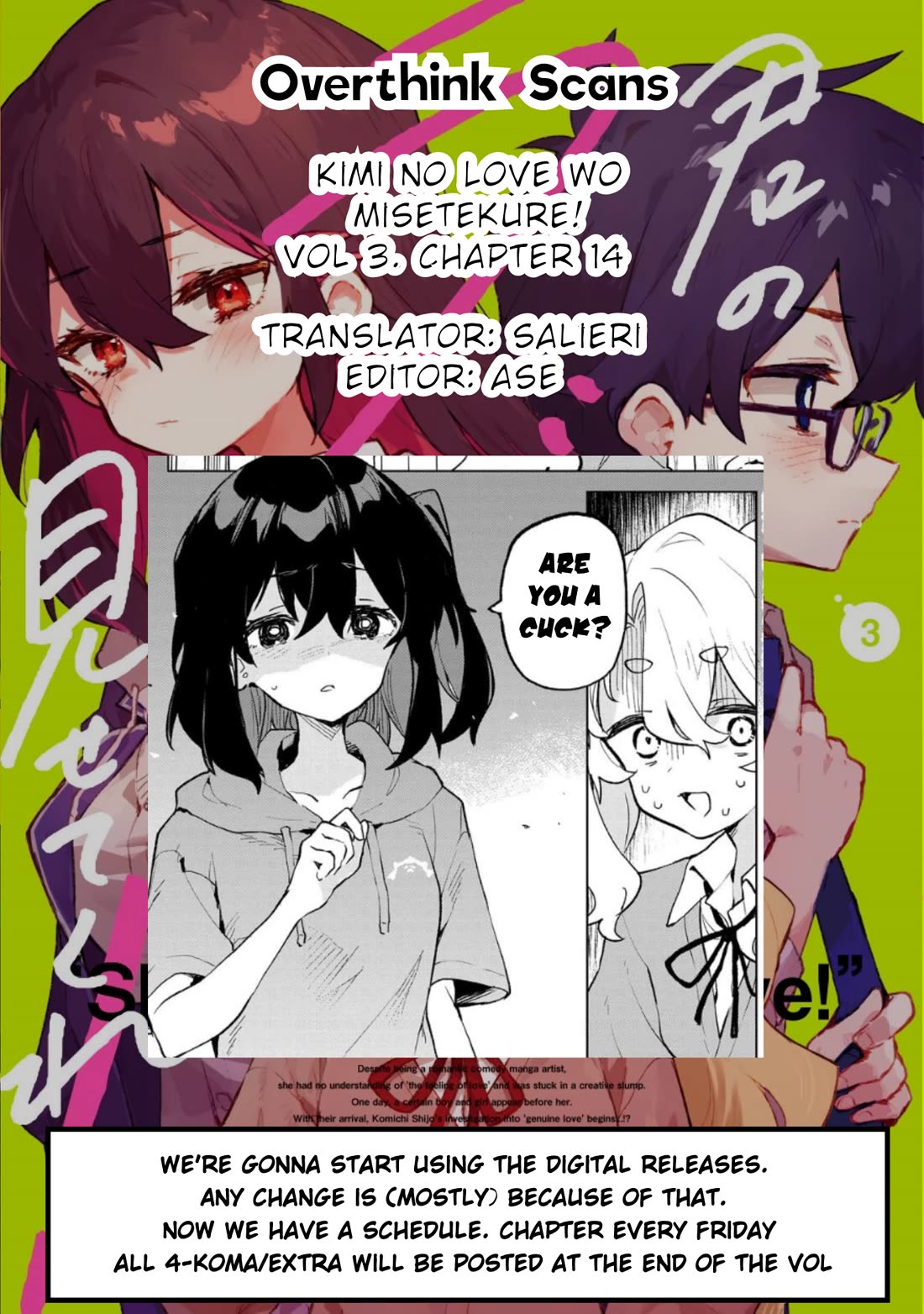 Show Me Your Love! - Chapter 14