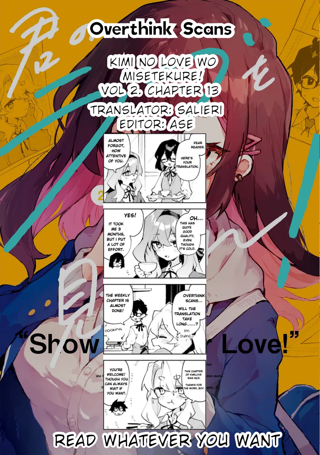 Show Me Your Love! - Chapter 13