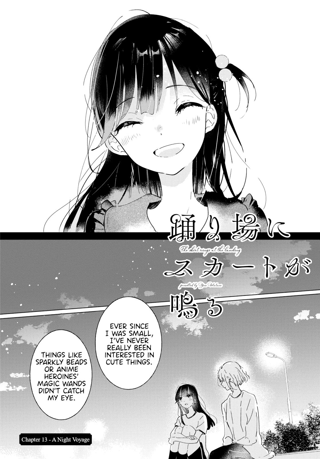 Odoriba Ni Sukaato Ga Naru - Chapter 13