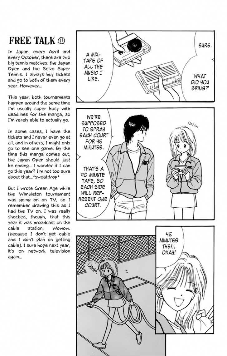 Handsome Girlfriend - Vol.9 Chapter 36 : Green Age  Go Go Kenji-Kun!!  Go Go  From Wataru To You