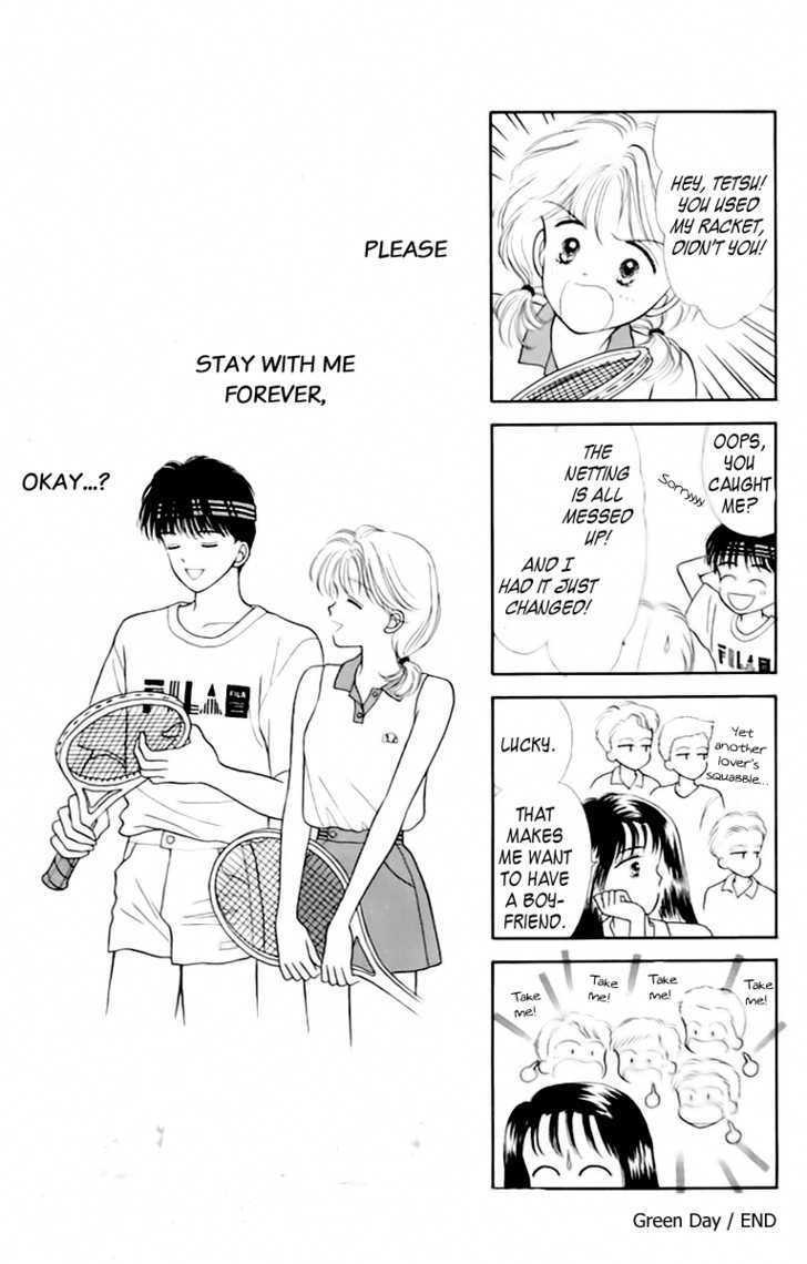 Handsome Girlfriend - Vol.9 Chapter 36 : Green Age  Go Go Kenji-Kun!!  Go Go  From Wataru To You