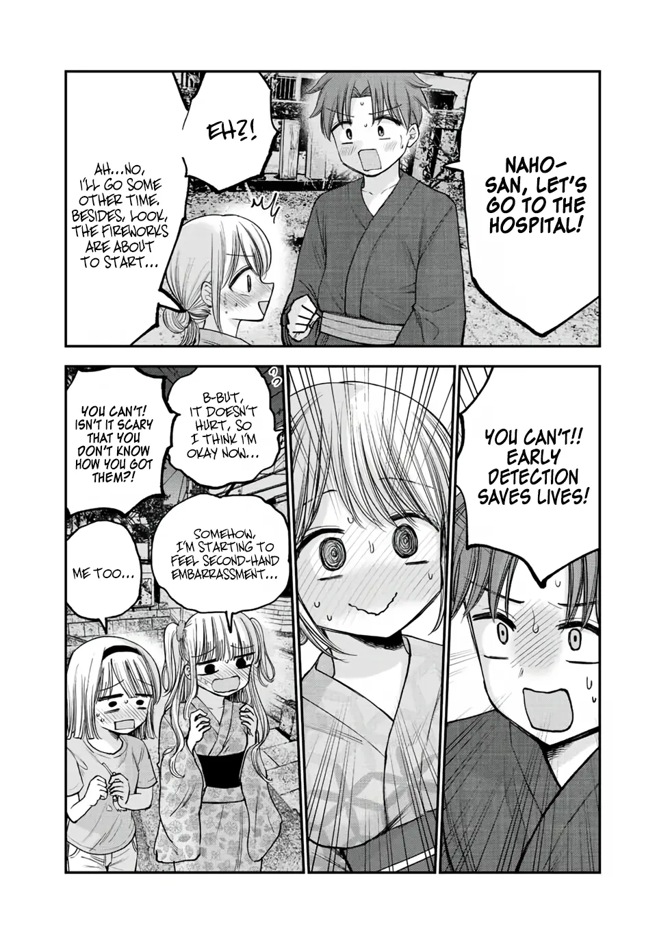 Occhoko Doji Onee-San - Vol.2 Chapter 19: Princess-Carrying Naho-San♥️