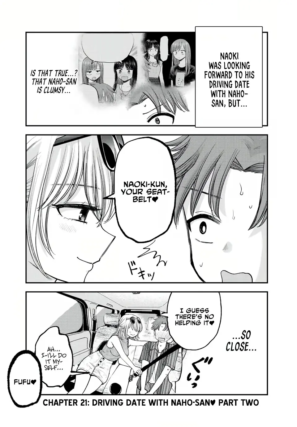 Occhoko Doji Onee-San - Vol.2 Chapter 21: Driving Date With Naho-San ♥️ Part Two