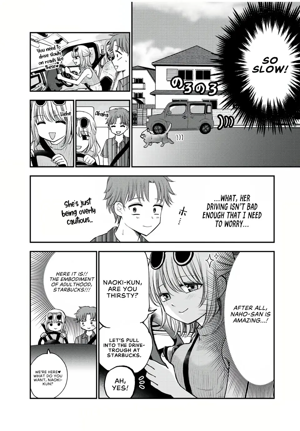 Occhoko Doji Onee-San - Vol.2 Chapter 21: Driving Date With Naho-San ♥️ Part Two