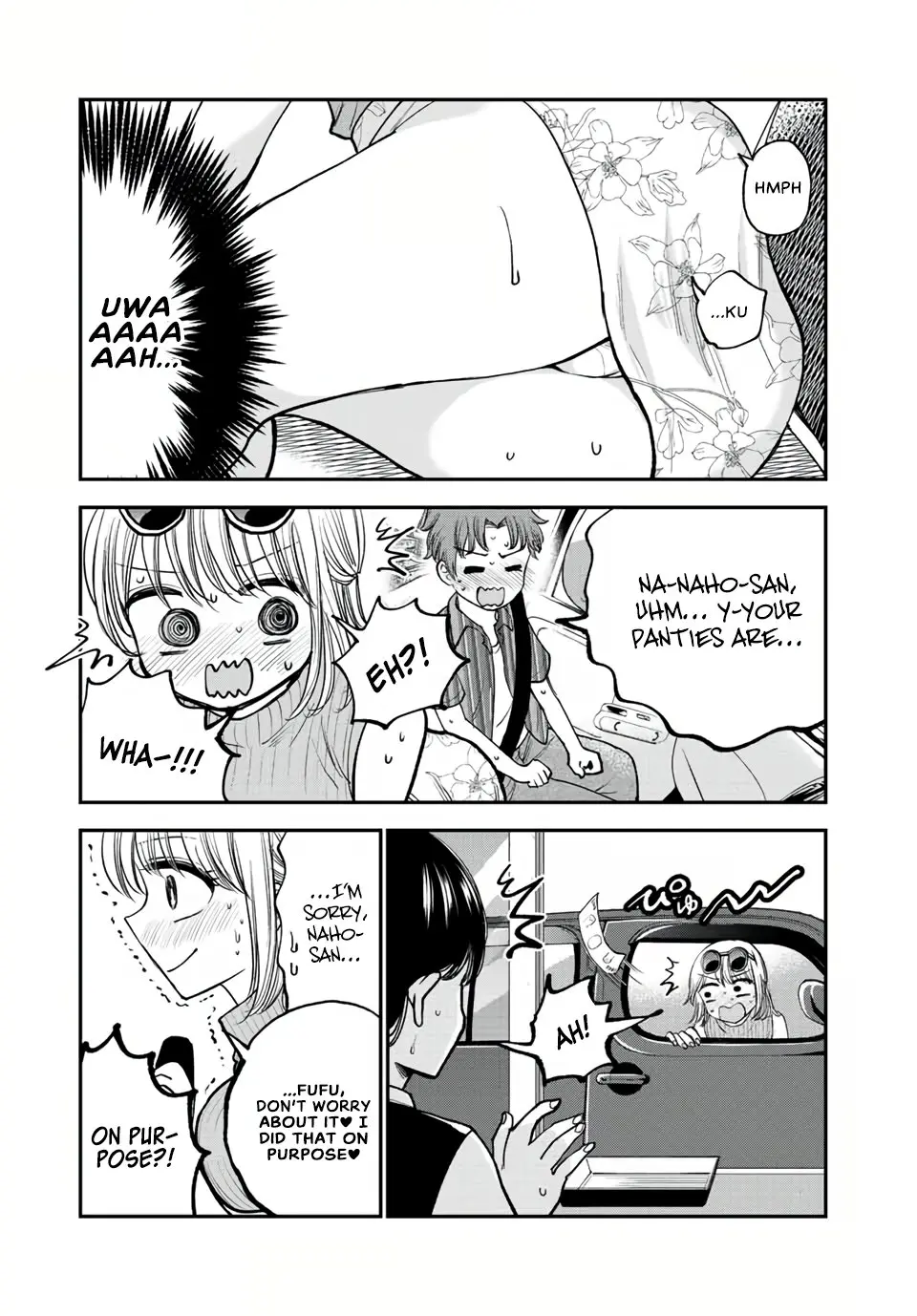 Occhoko Doji Onee-San - Vol.2 Chapter 21: Driving Date With Naho-San ♥️ Part Two