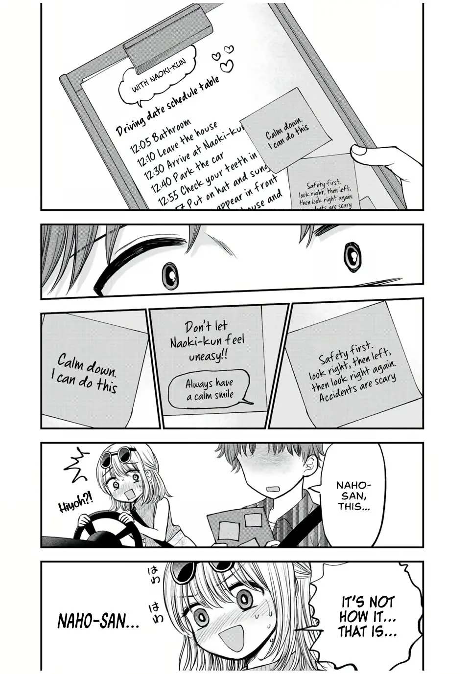 Occhoko Doji Onee-San - Vol.2 Chapter 21: Driving Date With Naho-San ♥️ Part Two