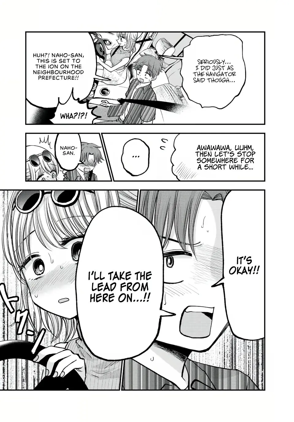 Occhoko Doji Onee-San - Vol.2 Chapter 21: Driving Date With Naho-San ♥️ Part Two