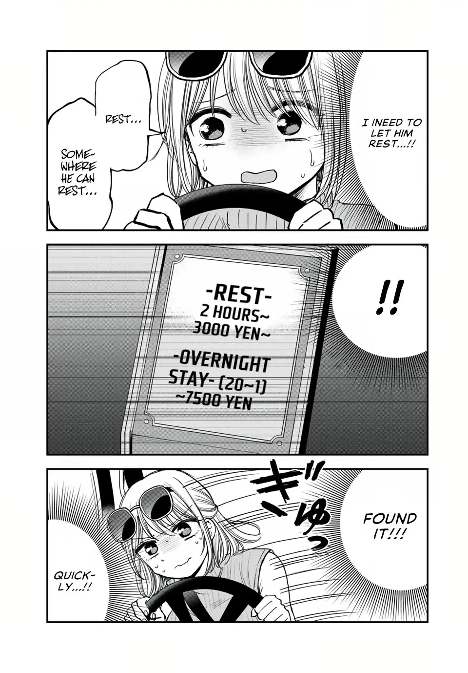 Occhoko Doji Onee-San - Vol.2 Chapter 21: Driving Date With Naho-San ♥️ Part Two