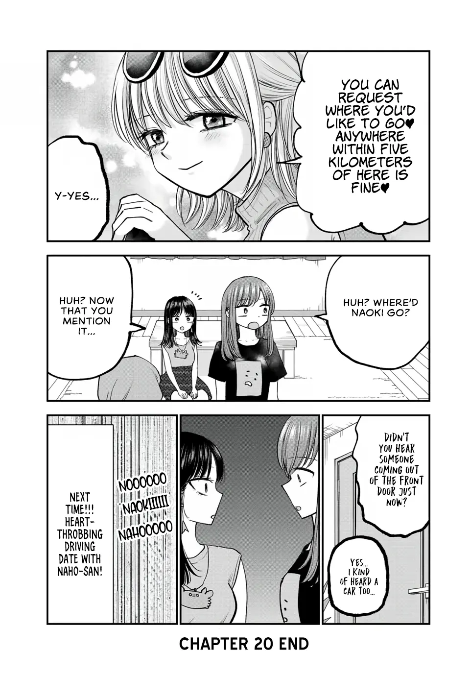 Occhoko Doji Onee-San - Vol.2 Chapter 20: Driving Date With Naho-San ♥️ Part One