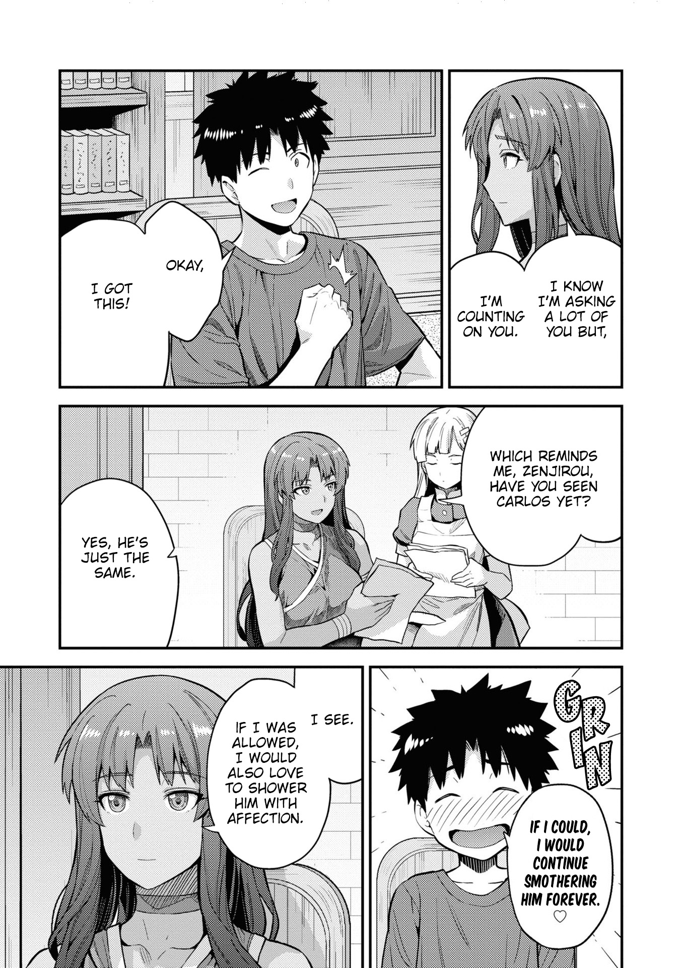 Risou No Himo Seikatsu - Vol.14 Chapter 59: My Dear Home