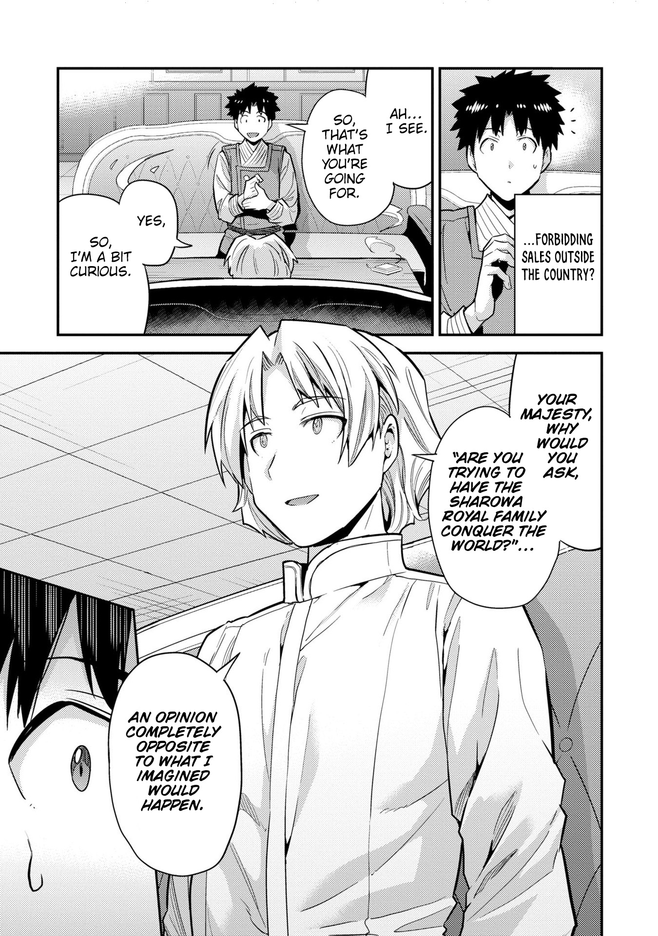 Risou No Himo Seikatsu - Vol.15 Chapter 62: Behind The Negotiations