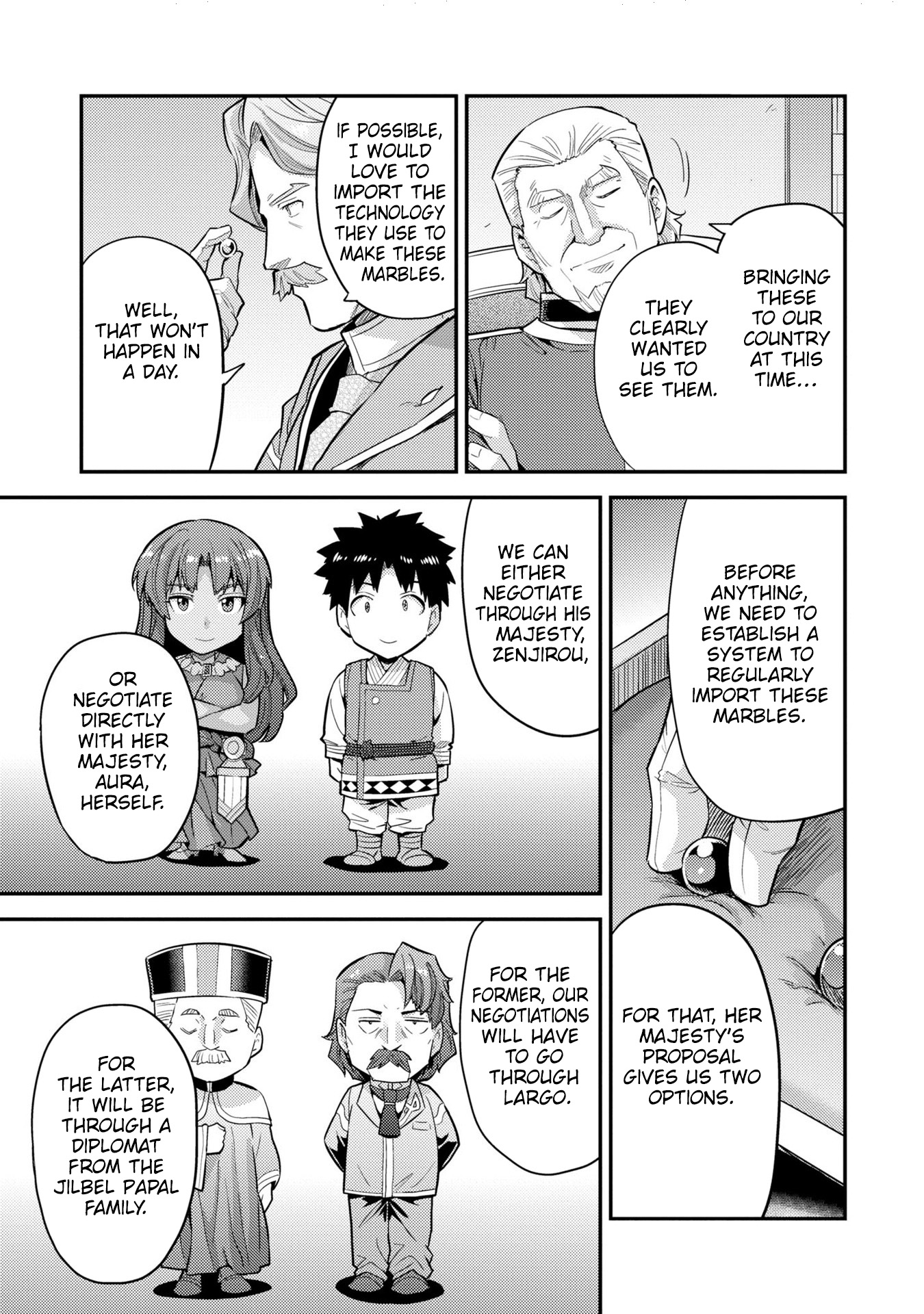 Risou No Himo Seikatsu - Vol.15 Chapter 62: Behind The Negotiations