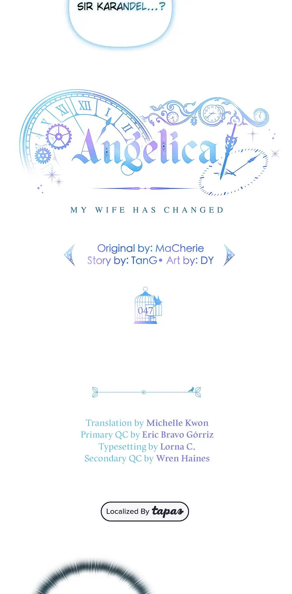 Angelica: My Wife Has Changed - Chapter 47