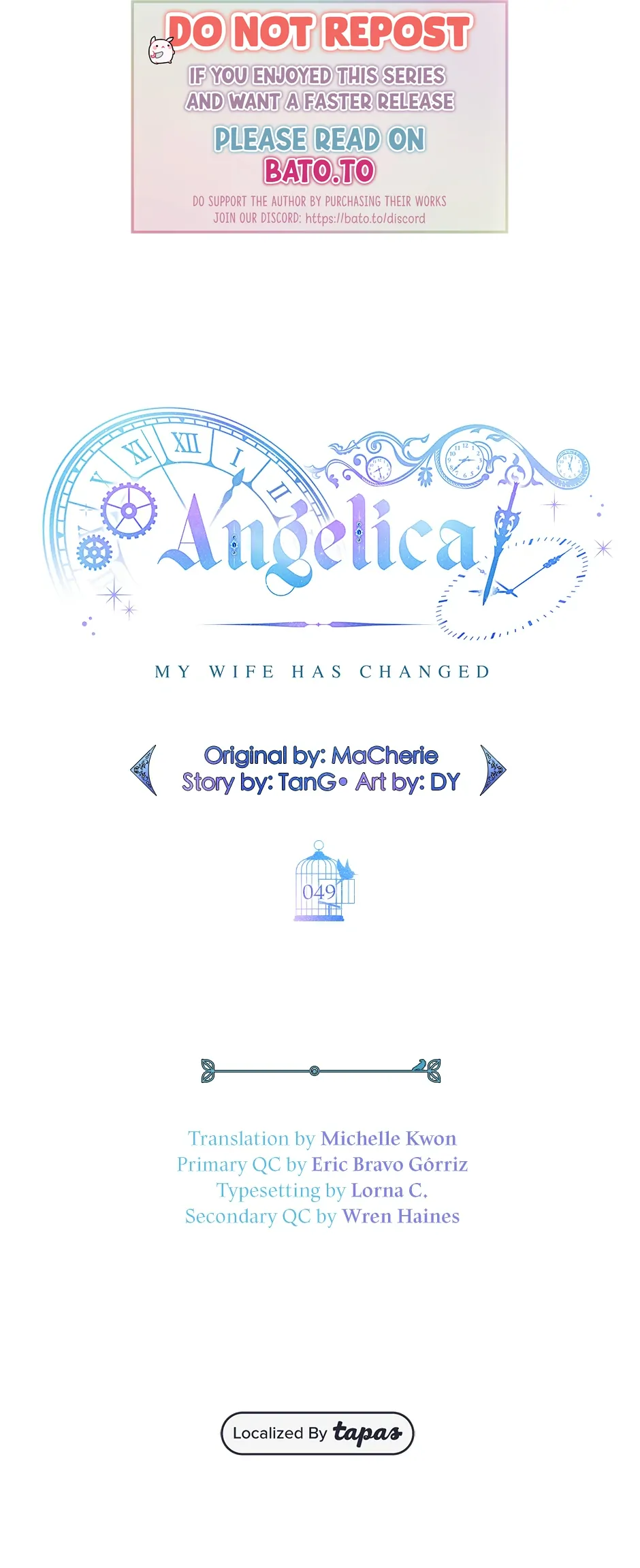 Angelica: My Wife Has Changed - Chapter 49