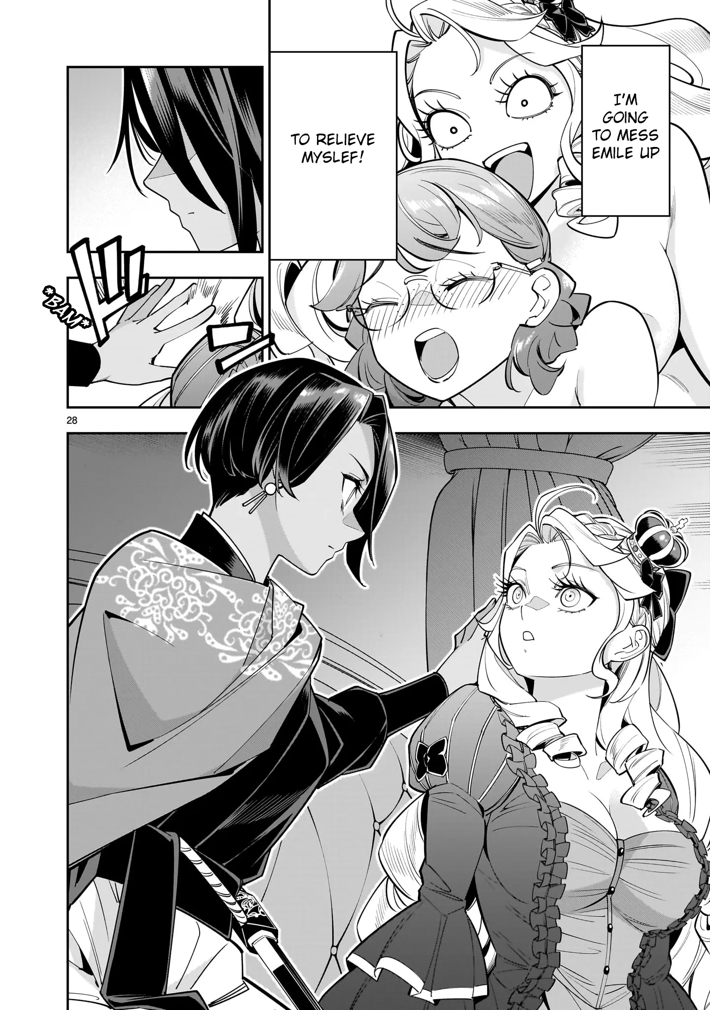 Shi Ni Modori Oujo Wa Ikinobiru Tameni Yuri Harem Wo Tsukuru Koto Ni Shita - Chapter 2: The Disgust I Feel Towards The Male Body Is Intense!