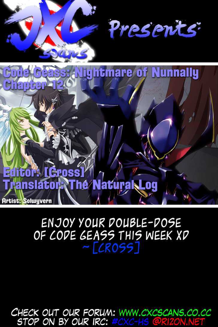 Code Geass: Nightmare Of Nunnally - Vol.3 Chapter 12 : Prison Of Happiness Ii -Summer Days Of The Past-