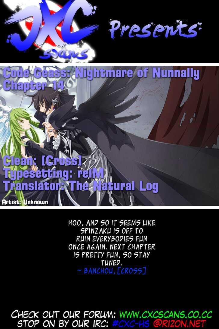 Code Geass: Nightmare Of Nunnally - Vol.3 Chapter 14 : The Battle At Narita I -The Crumbling Mountain-