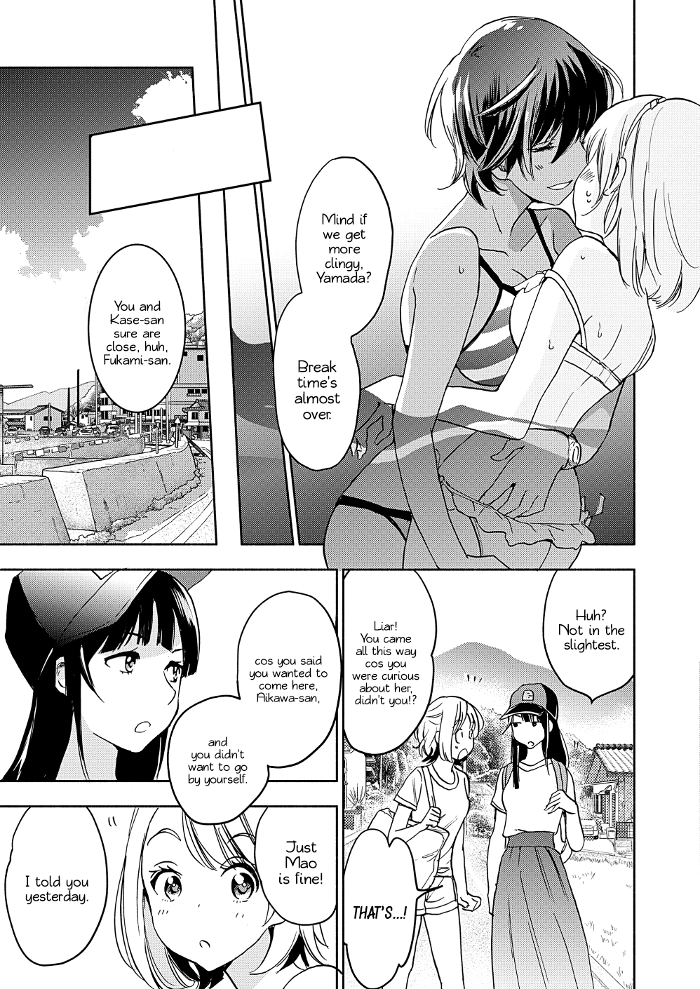 Yamada To Kase-San - Chapter 15: Beachball And Kase-San