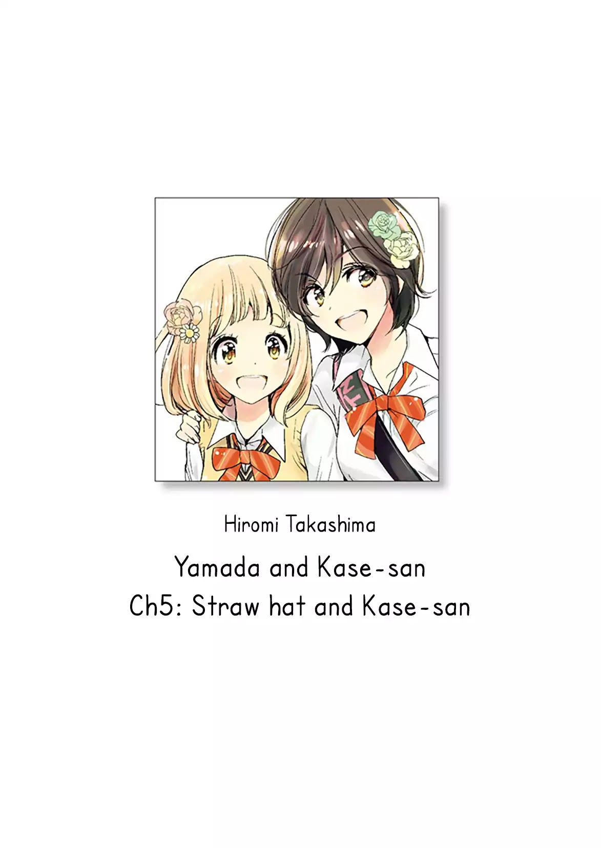 Yamada To Kase-San - Chapter 5: Straw Hat And Kase-San