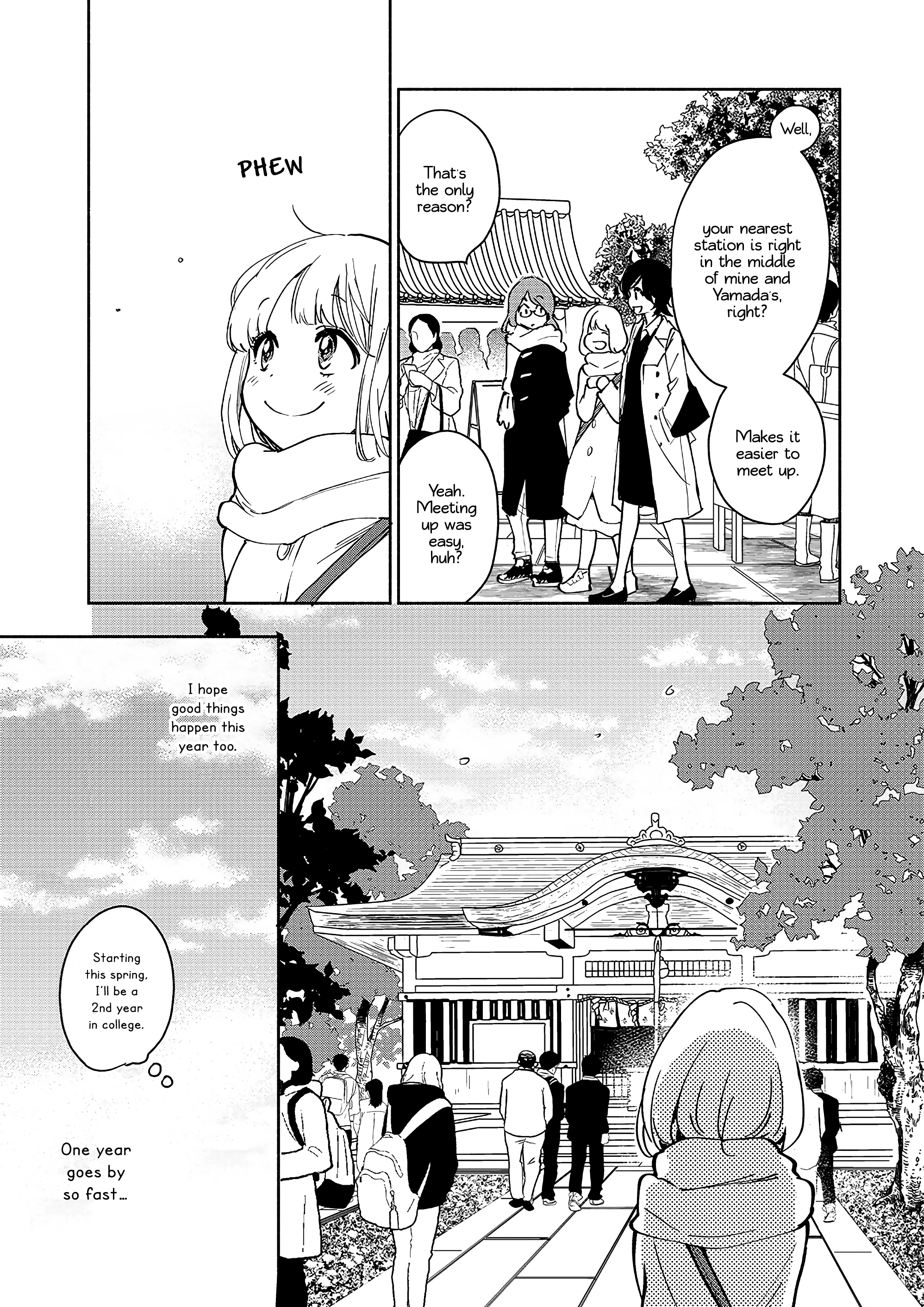 Yamada To Kase-San - Chapter 27: First Shrine Visit And Kase-San