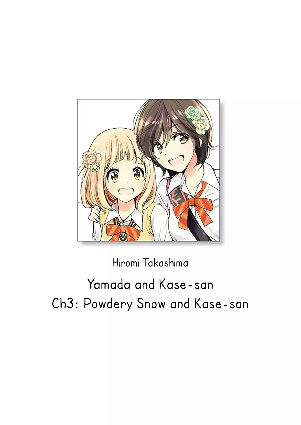 Yamada To Kase-San - Chapter 3: Powdery Snow And Kase-San