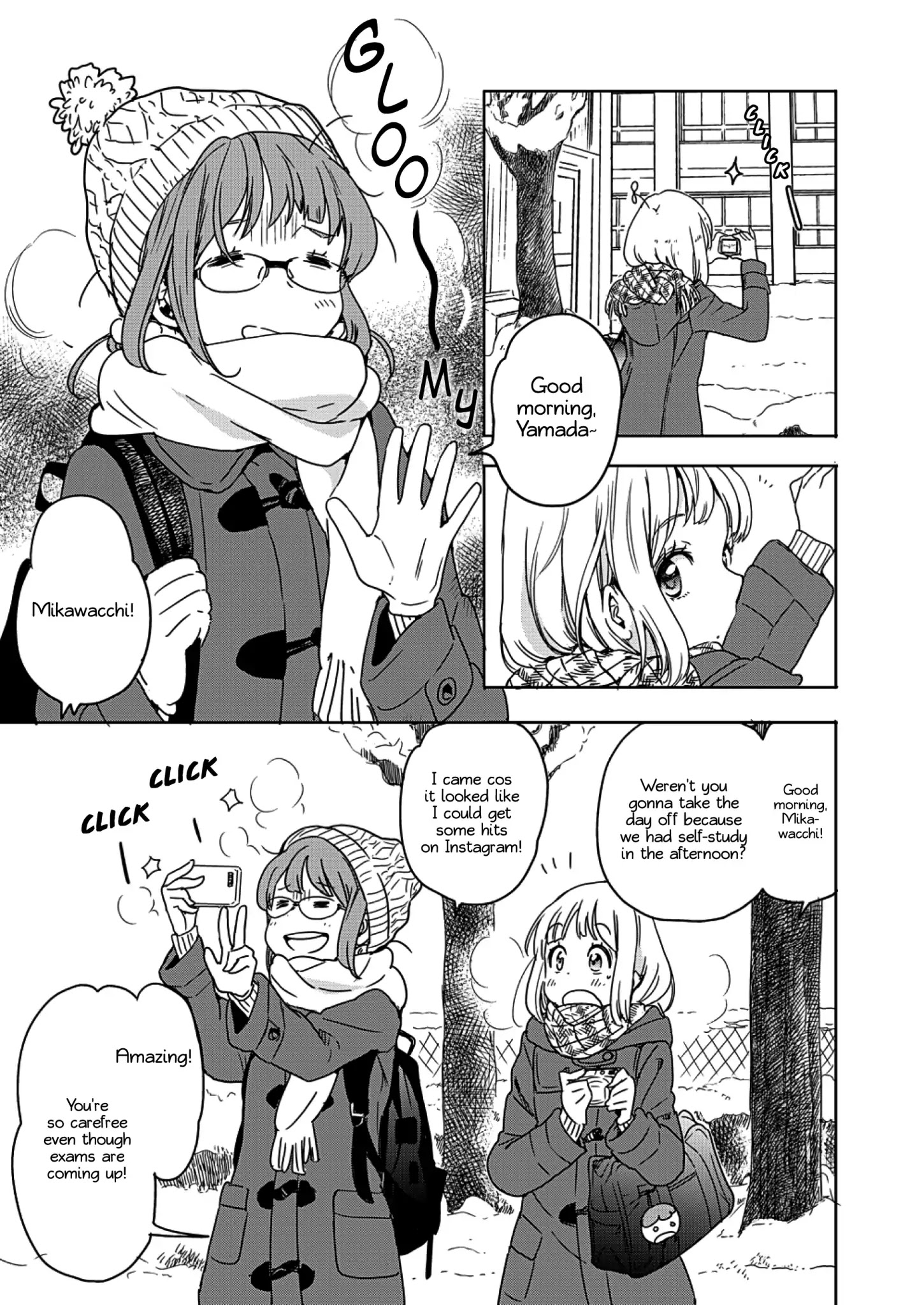 Yamada To Kase-San - Chapter 3: Powdery Snow And Kase-San