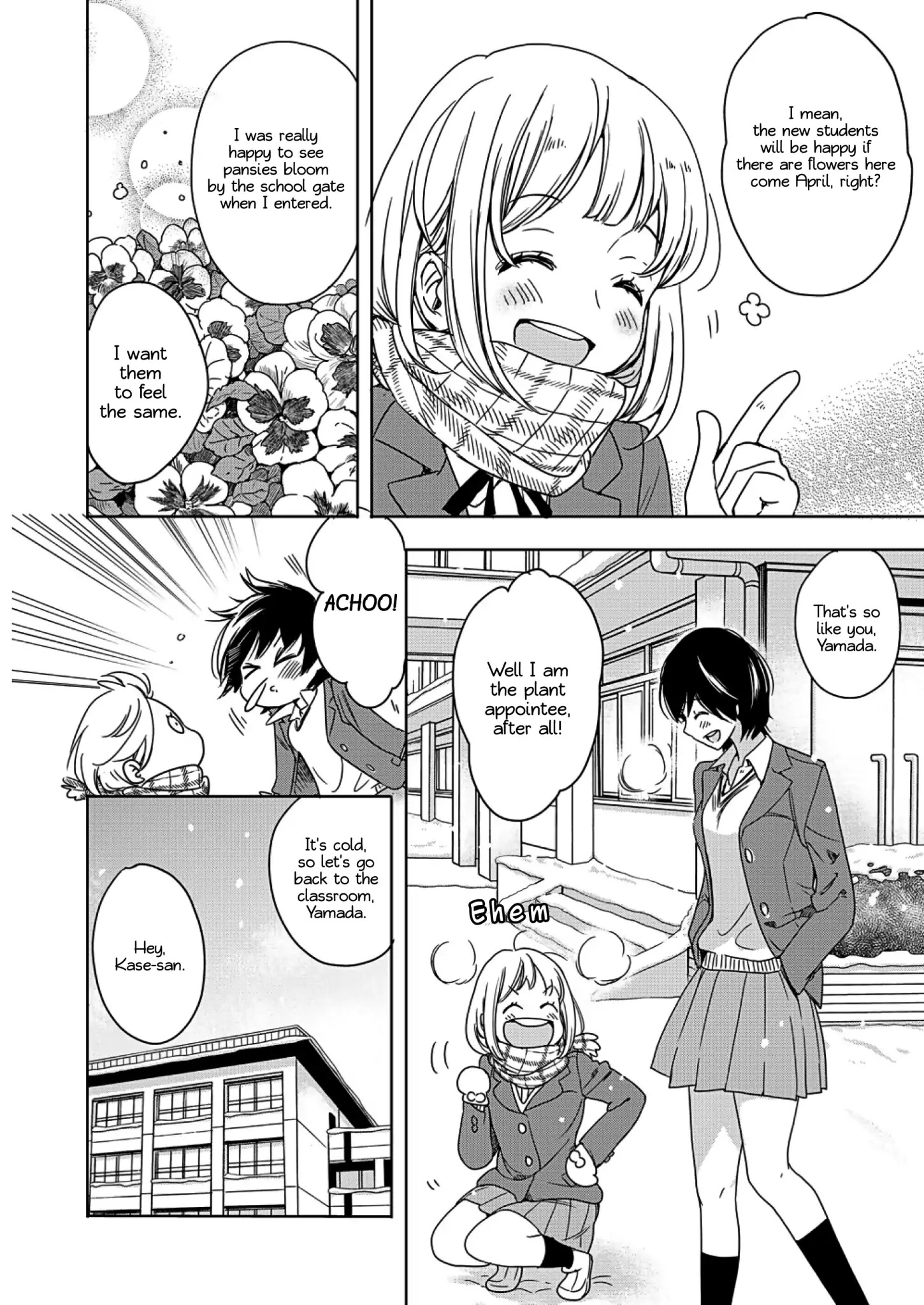 Yamada To Kase-San - Chapter 3: Powdery Snow And Kase-San