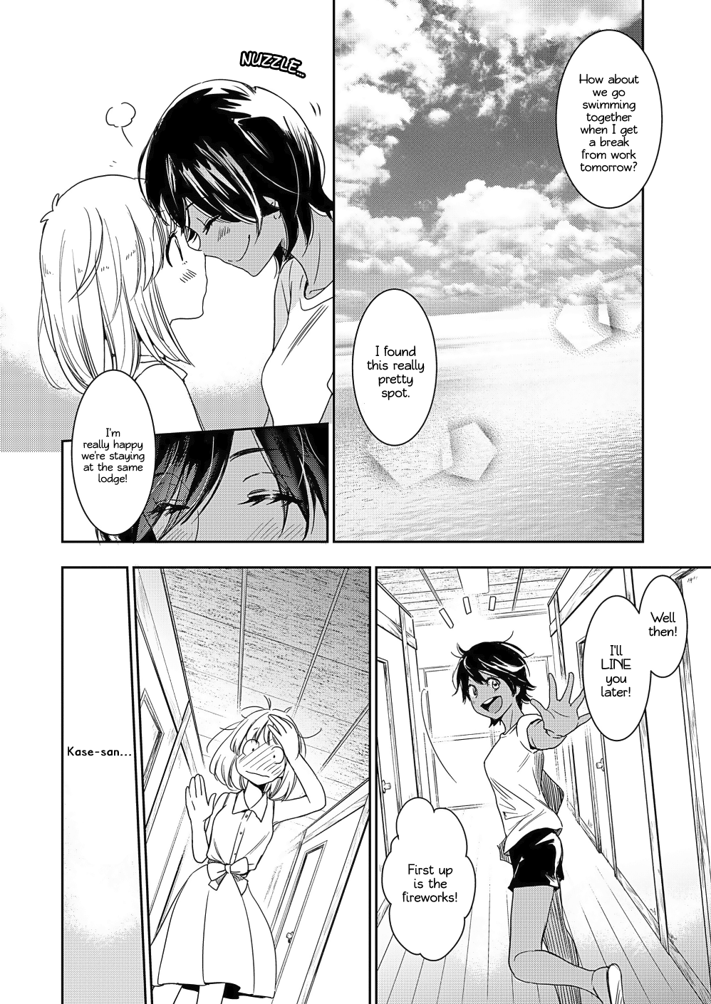 Yamada To Kase-San - Chapter 14: Moonlit Night And Kase-San