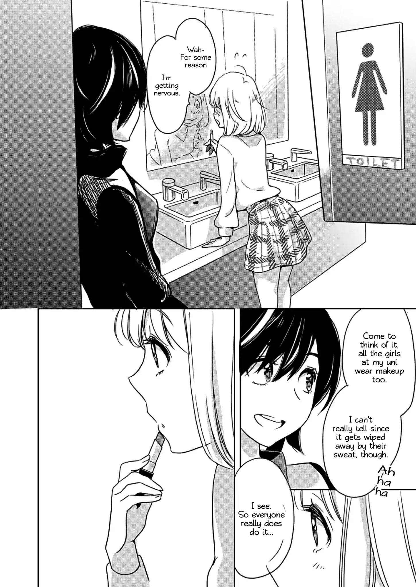 Yamada To Kase-San - Chapter 4: Lipstick And Kase-San